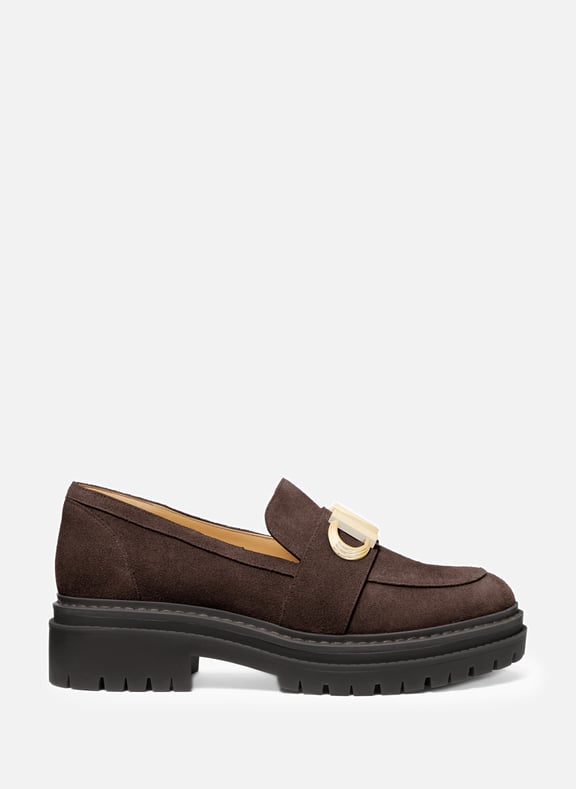 Mocassins en cuir Marron by MICHAEL KORS MICHAEL KORS Mocassins en cuir Marron