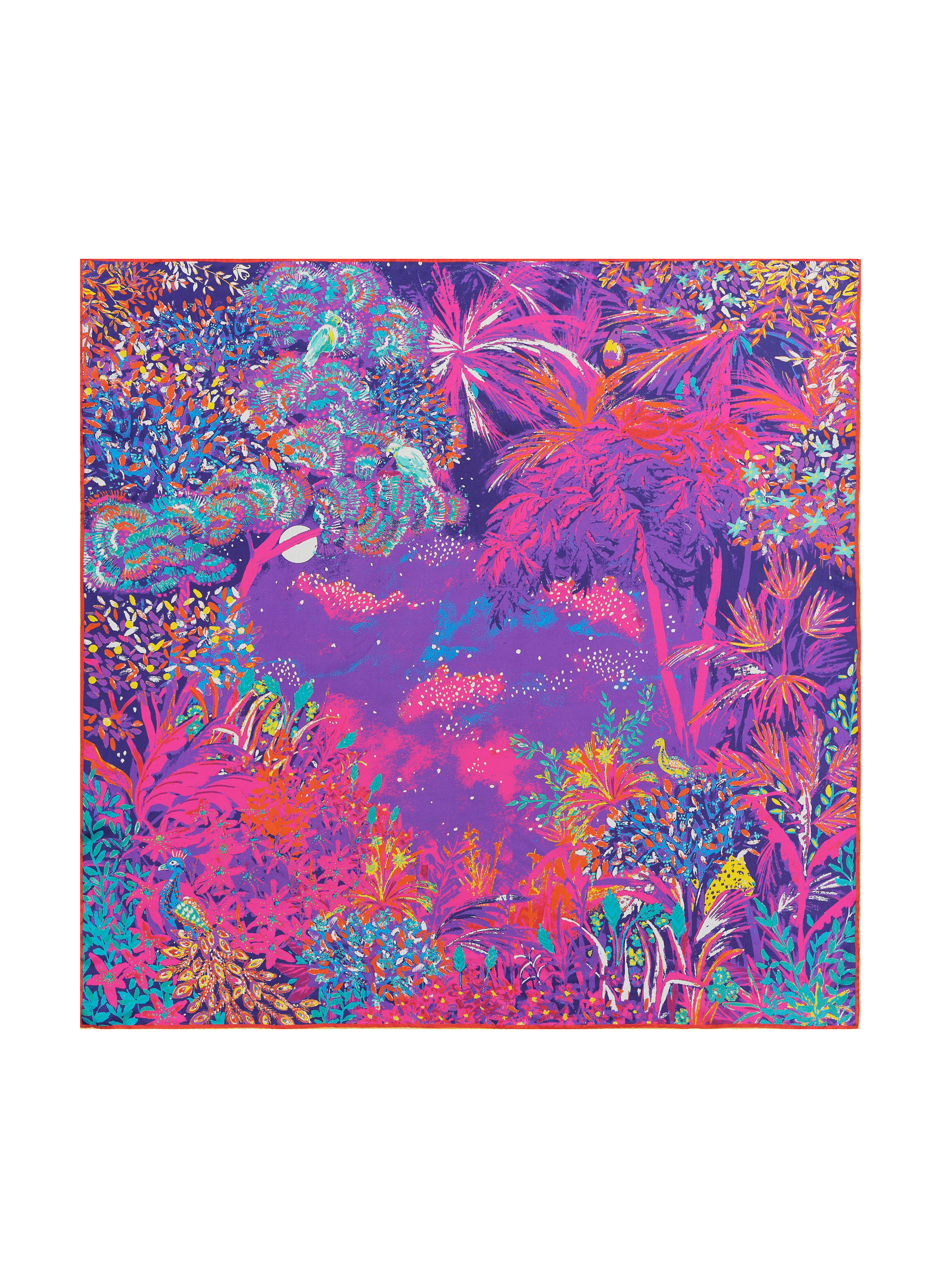 Carré de soie Idylle