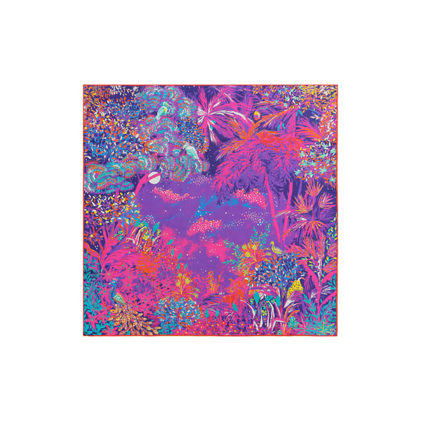 Carré de soie Idylle