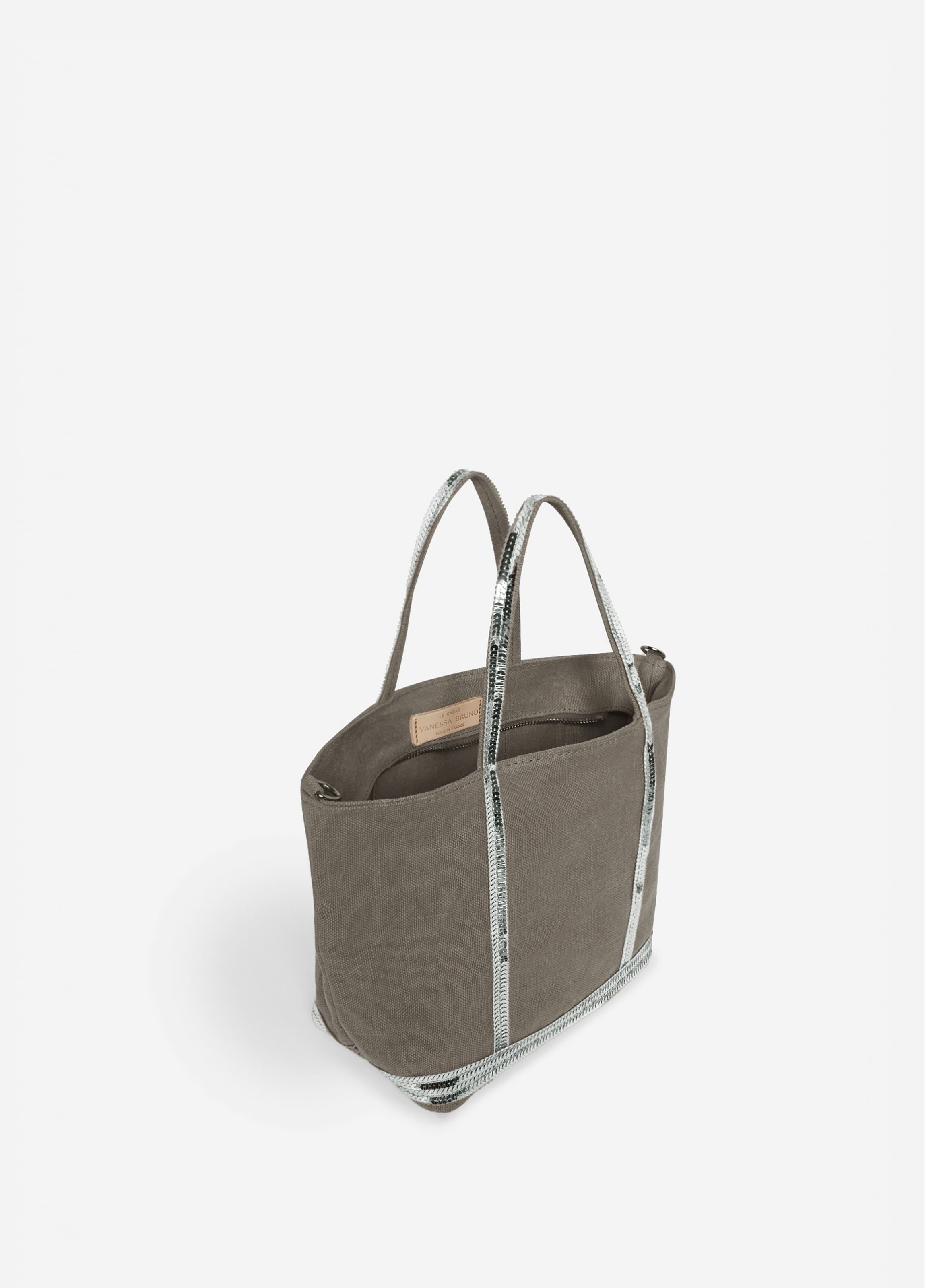 Cabas s en lin VANESSA BRUNO Gris