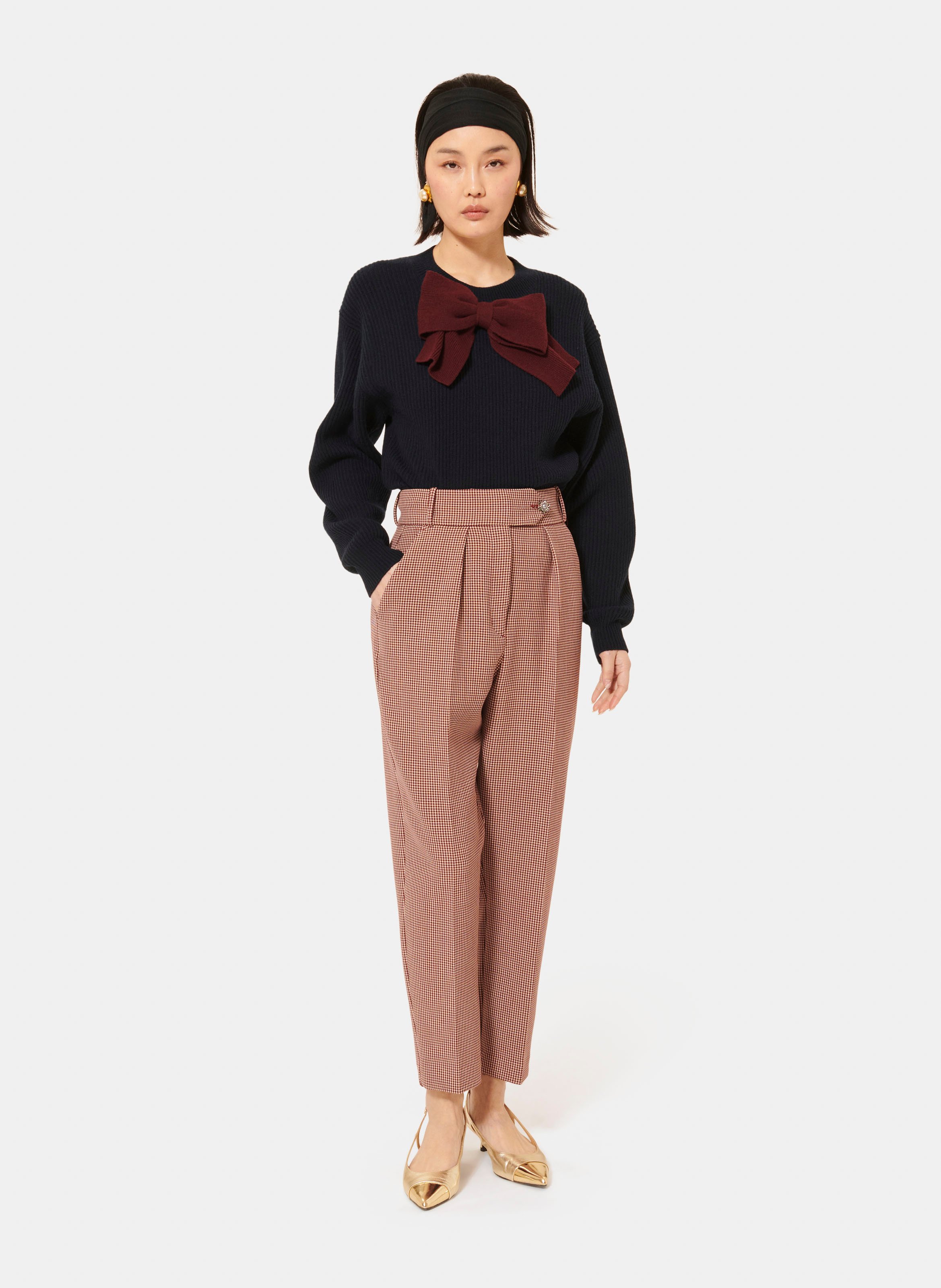 Pantalon paseo TARA JARMON Violet