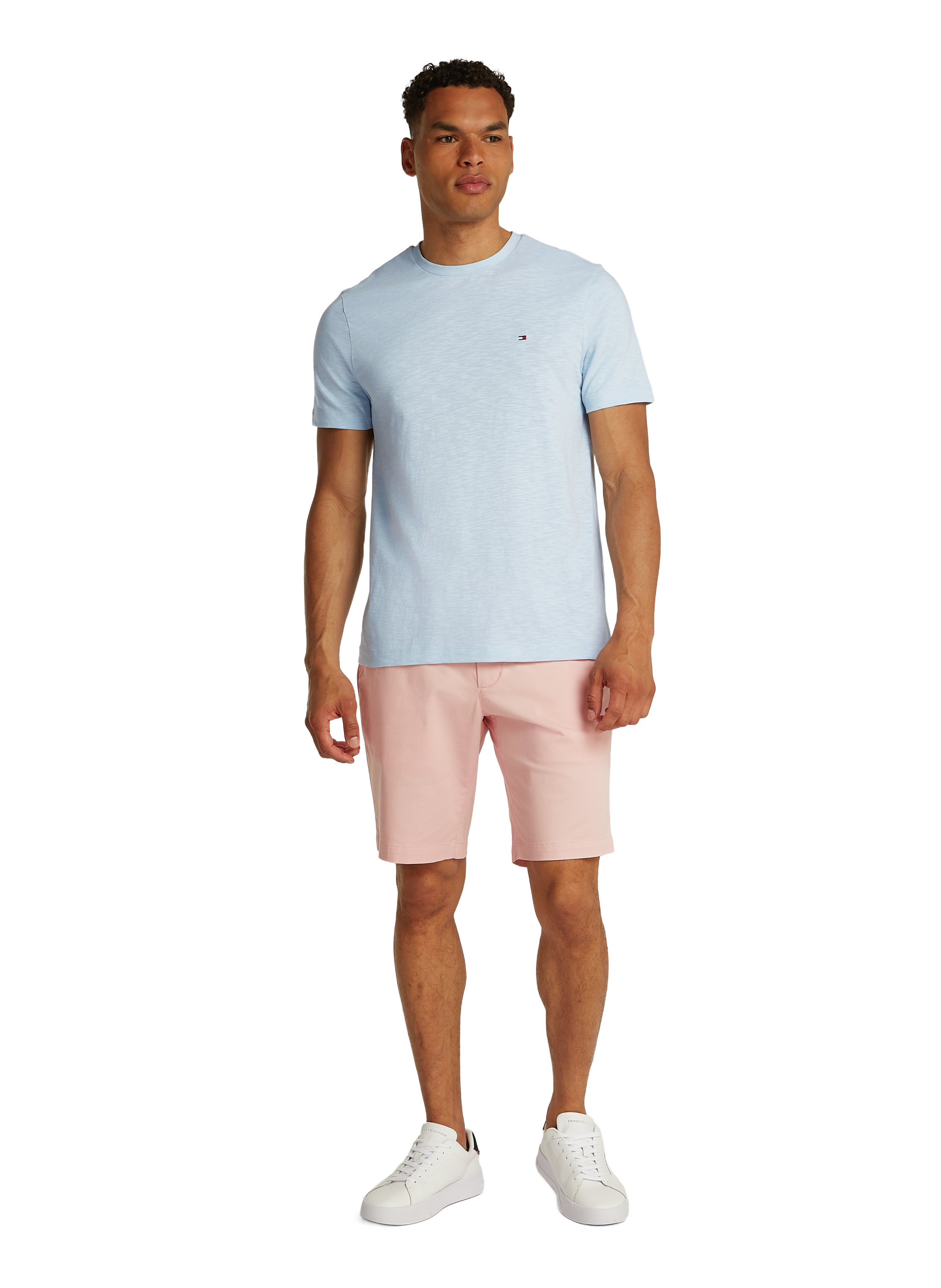 T-shirt en coton TOMMY HILFIGER Bleu