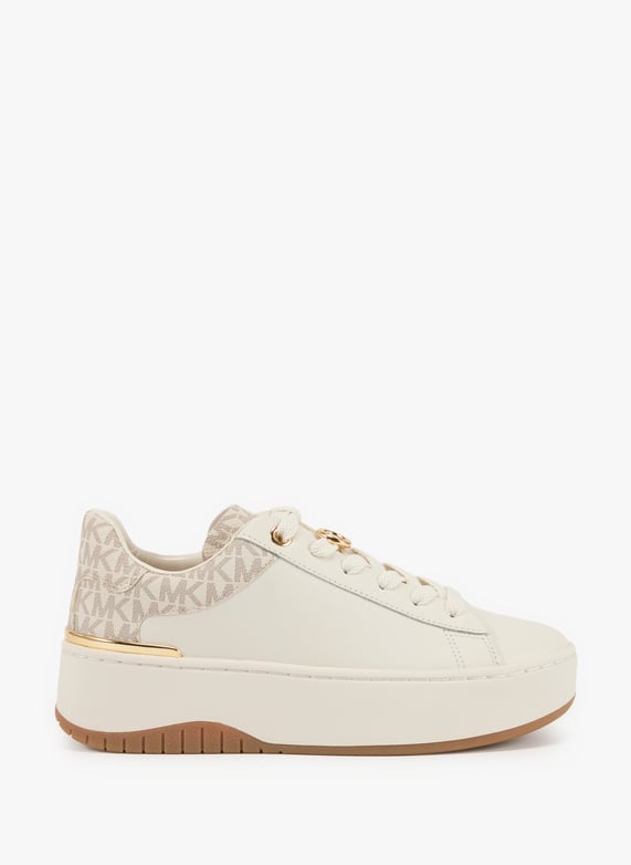 White leather wedge sneakers Michael kors Women Printemps