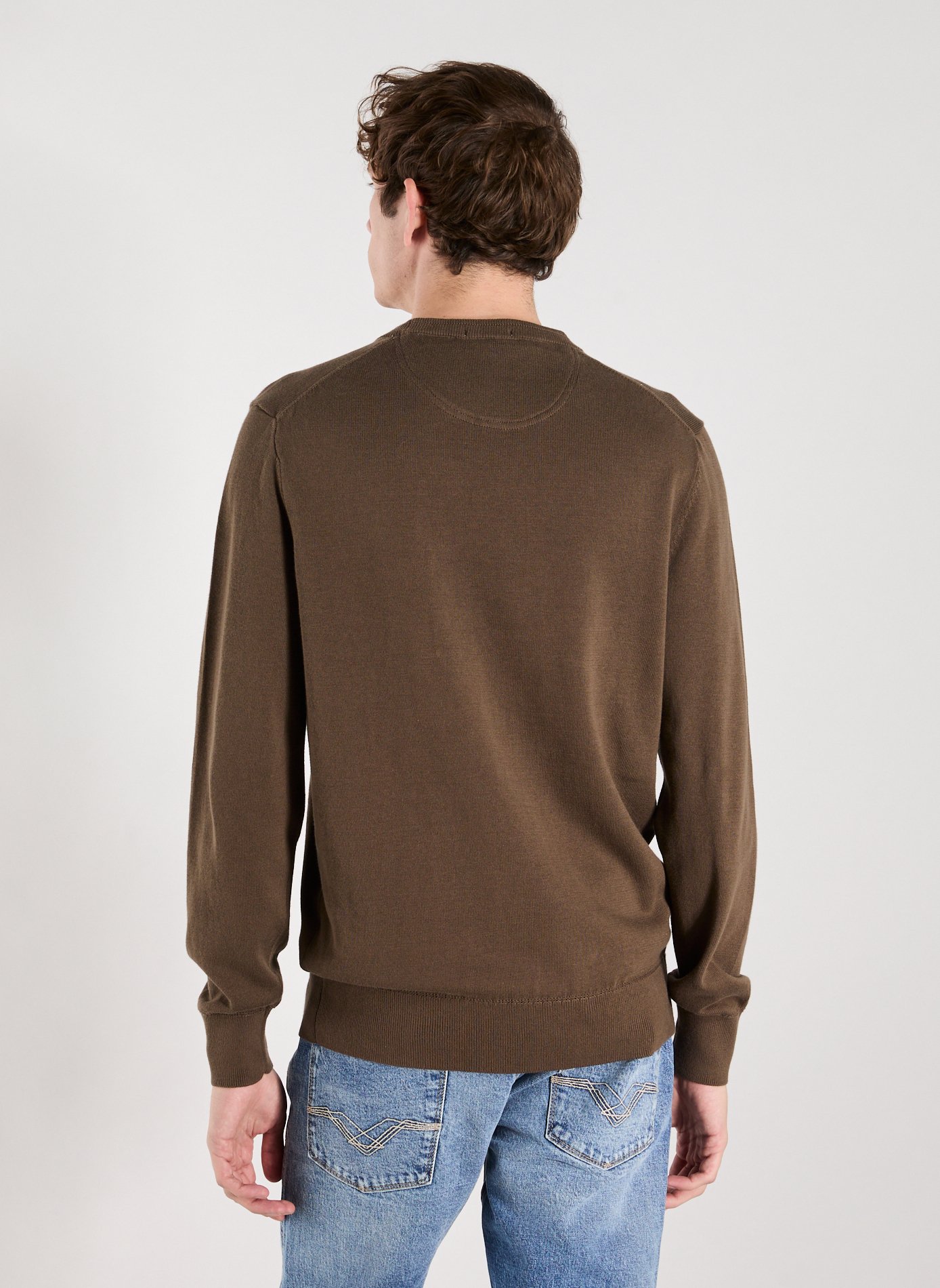 Cotton jumper TIMBERLAND Brown