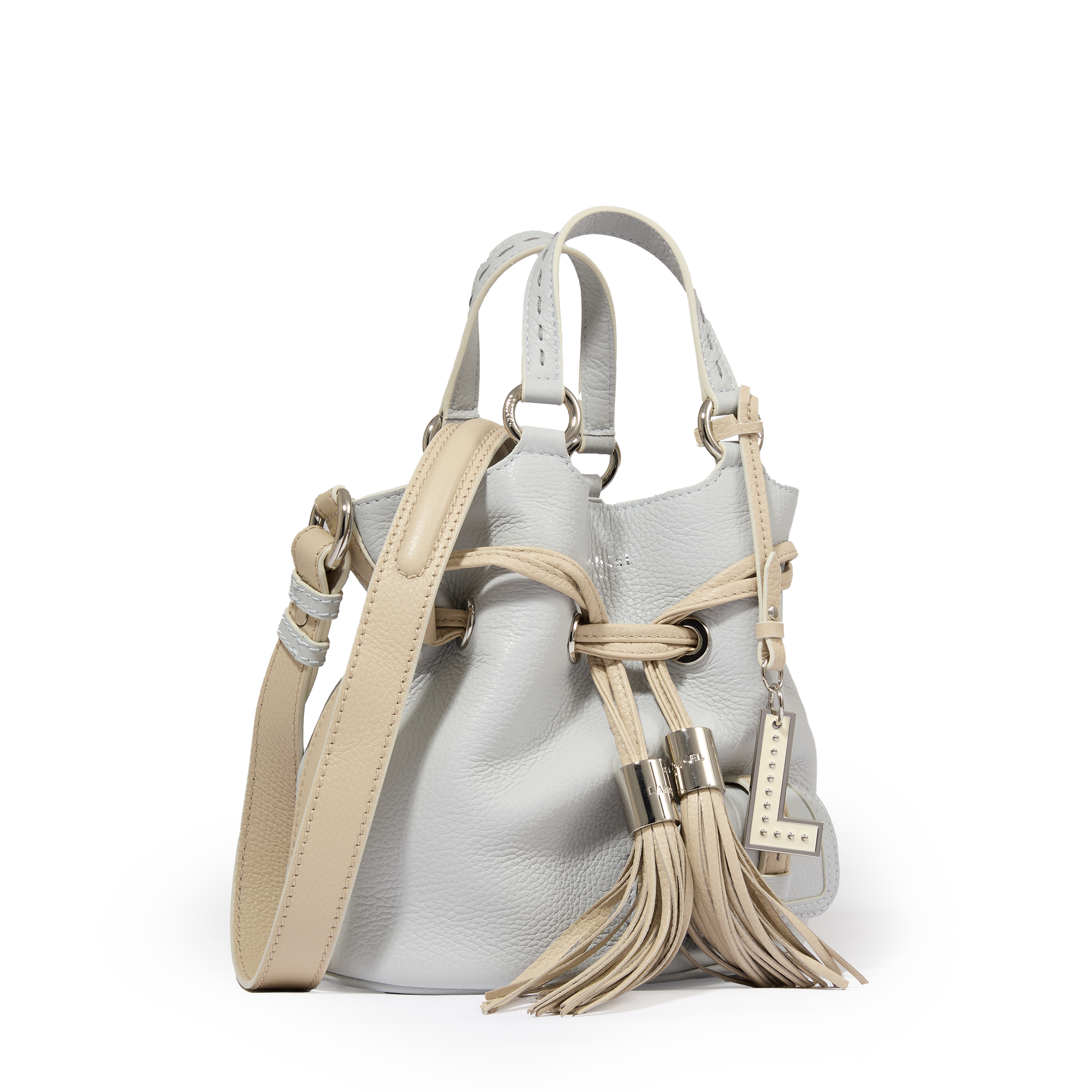 Sac seau s premier flirt de lancel LANCEL Blanc