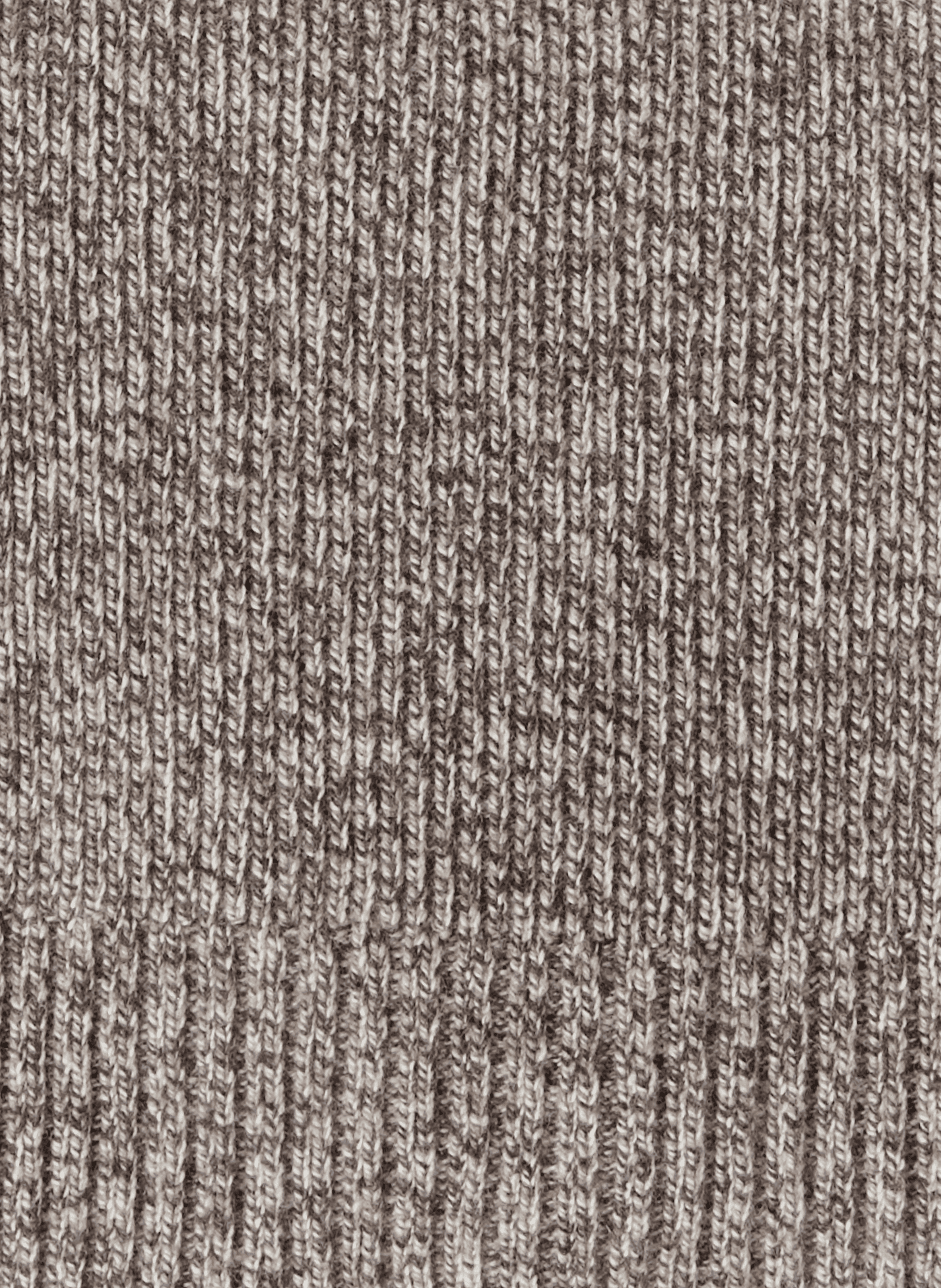 Ribbed wool scarf WOOLRICH Brown