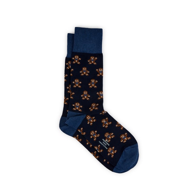 Chaussettes hautes bonhomme pain d'épices Chaussettes hautes bonhomme pain d'épices