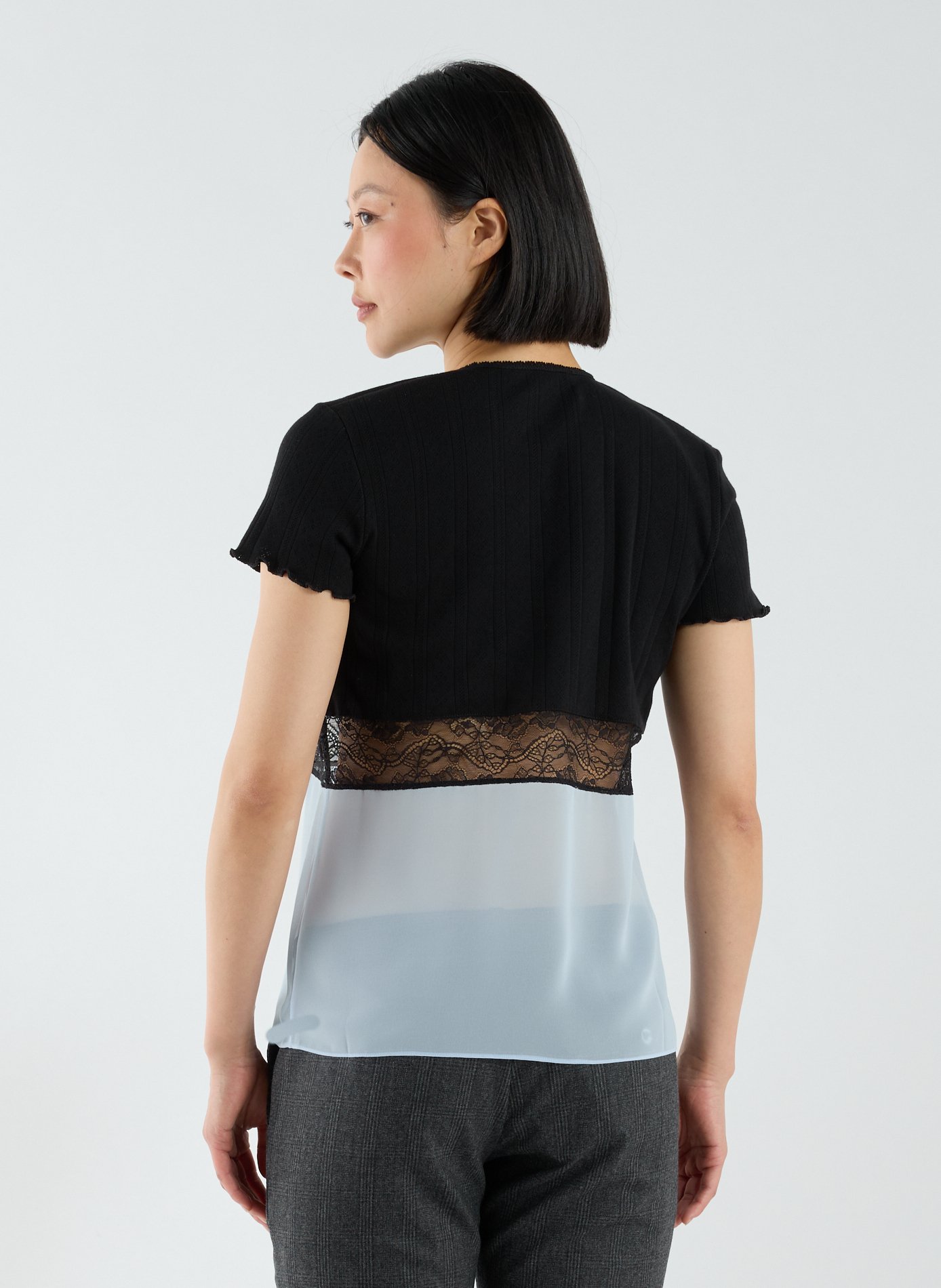 Levi?s® x Deepika cotton bi-material top COPERNI Multicolour