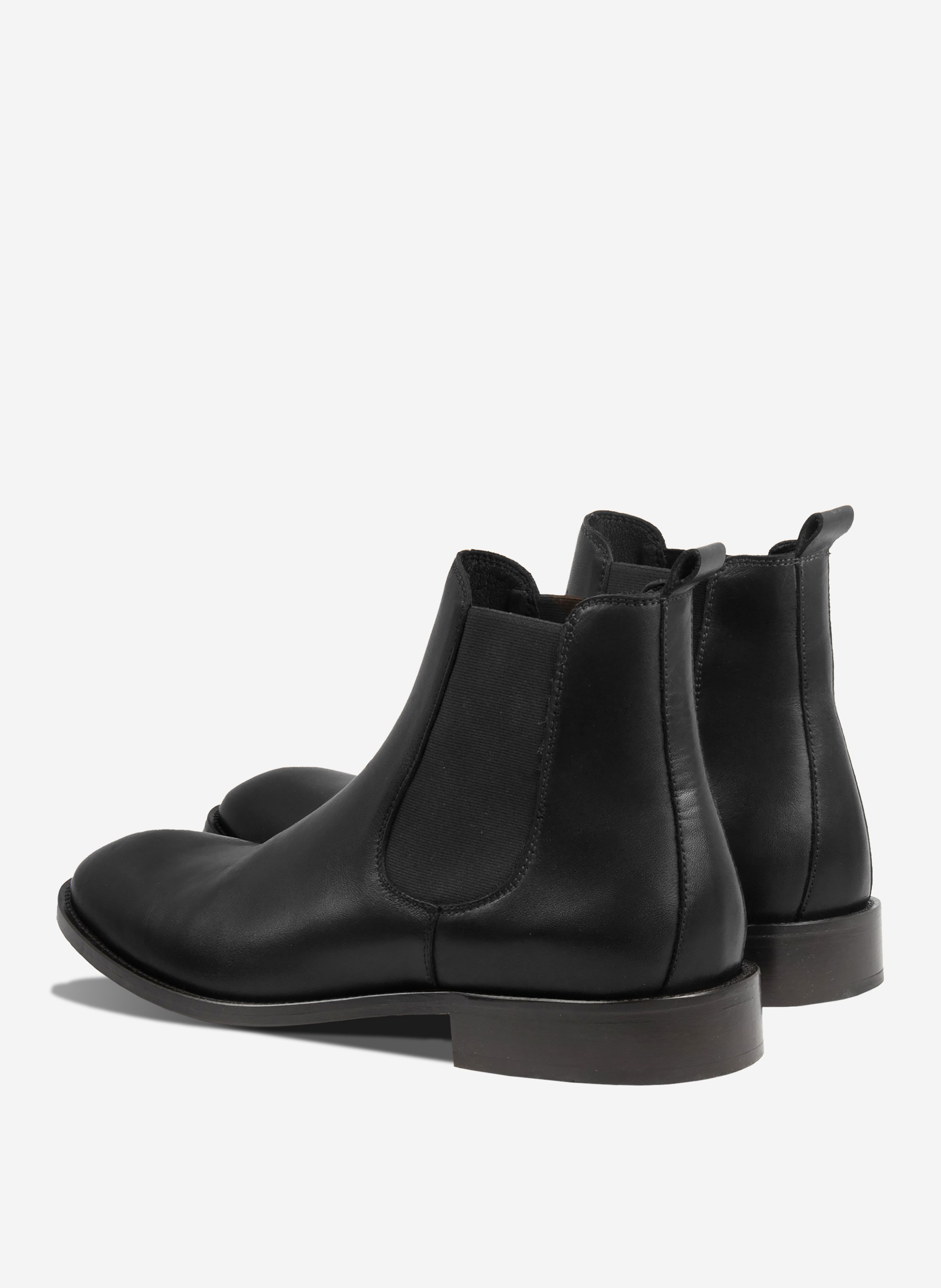 Chelsea boots martin cuir JULES & JENN Noir