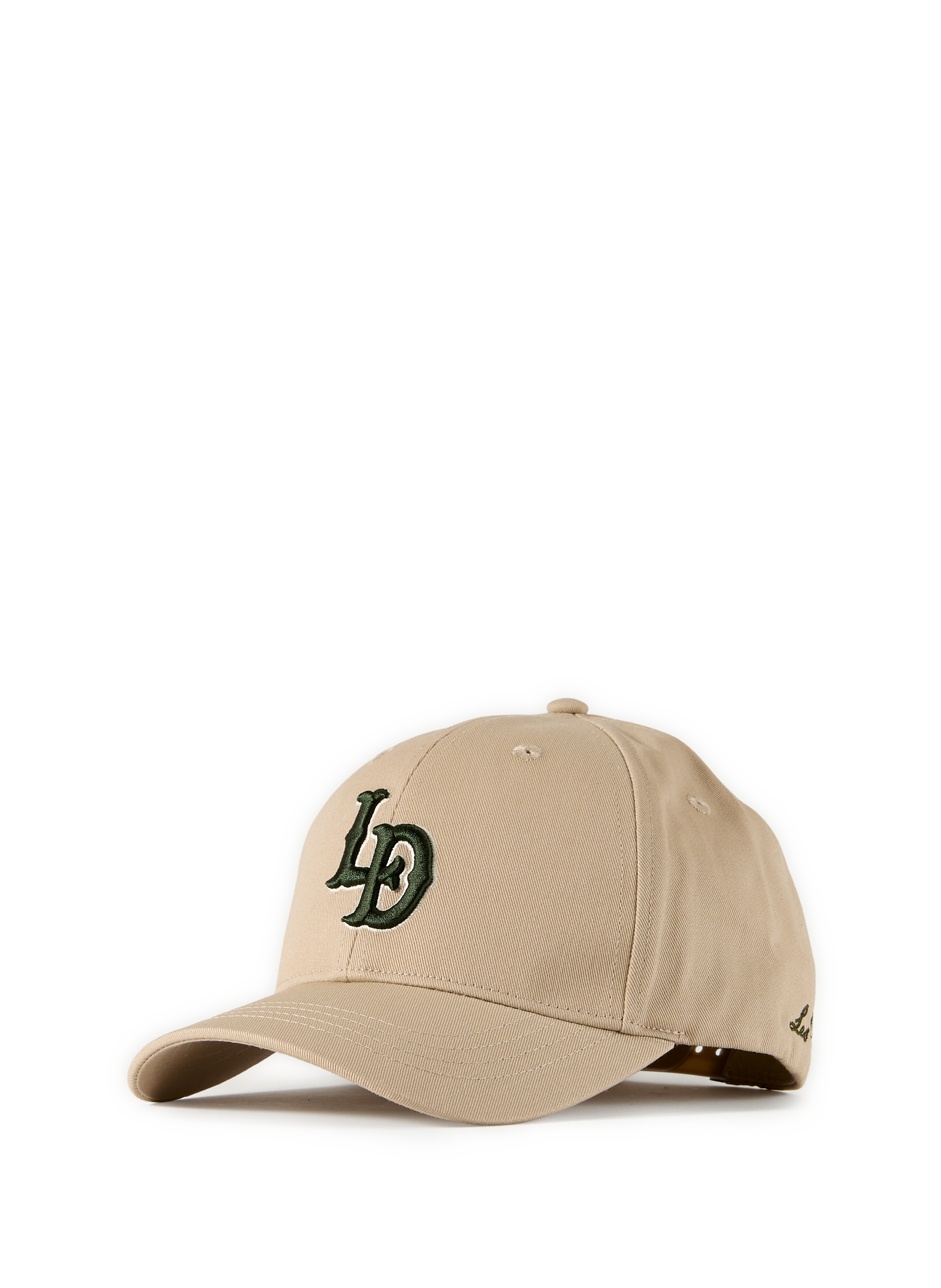 Embroidered cotton sneaker LES DEUX Beige