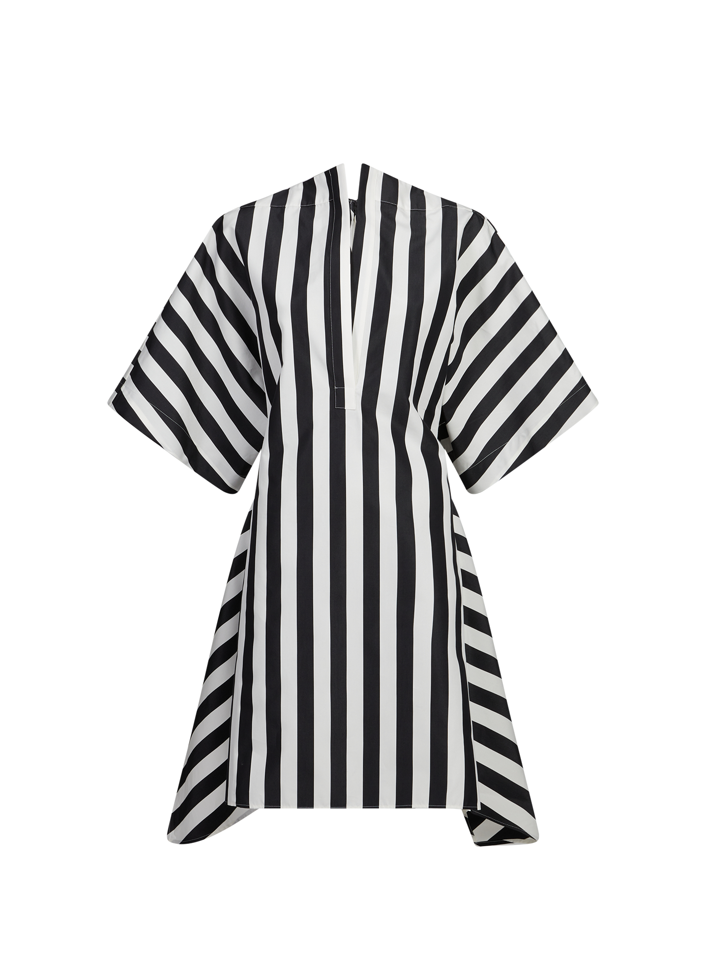 La tunique Moisson rayée en coton et soie JACQUEMUS Multicolore