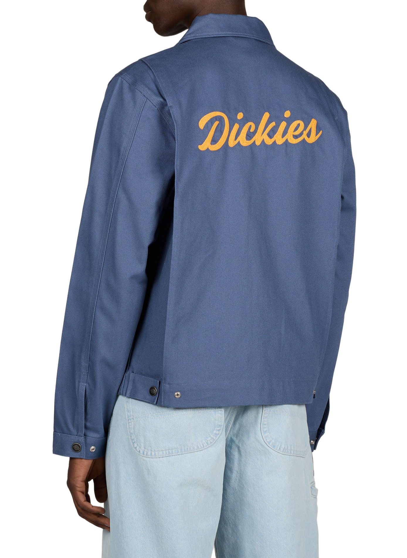 Embroidered jacket with classic collar DICKIES Blue