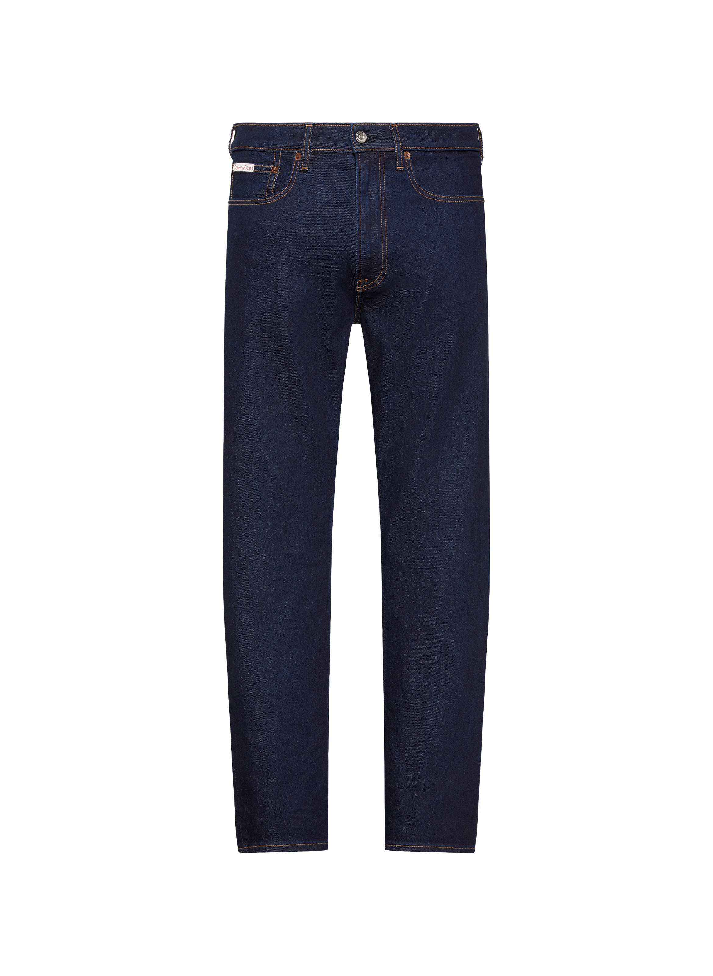 CK Classic straight jeans in blended cotton denim CALVIN KLEIN Blue