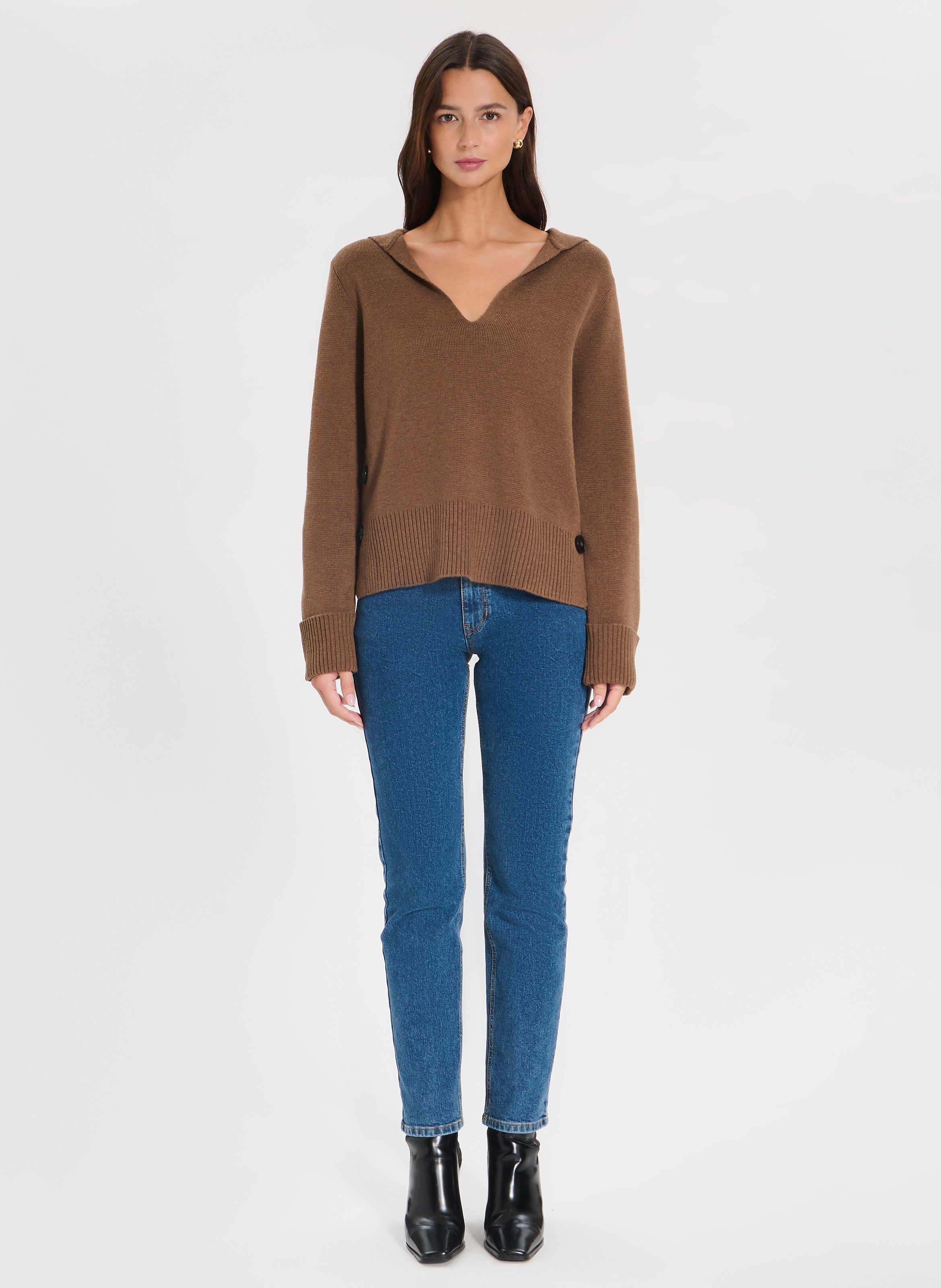 Pull  nilim ZAPA Marron