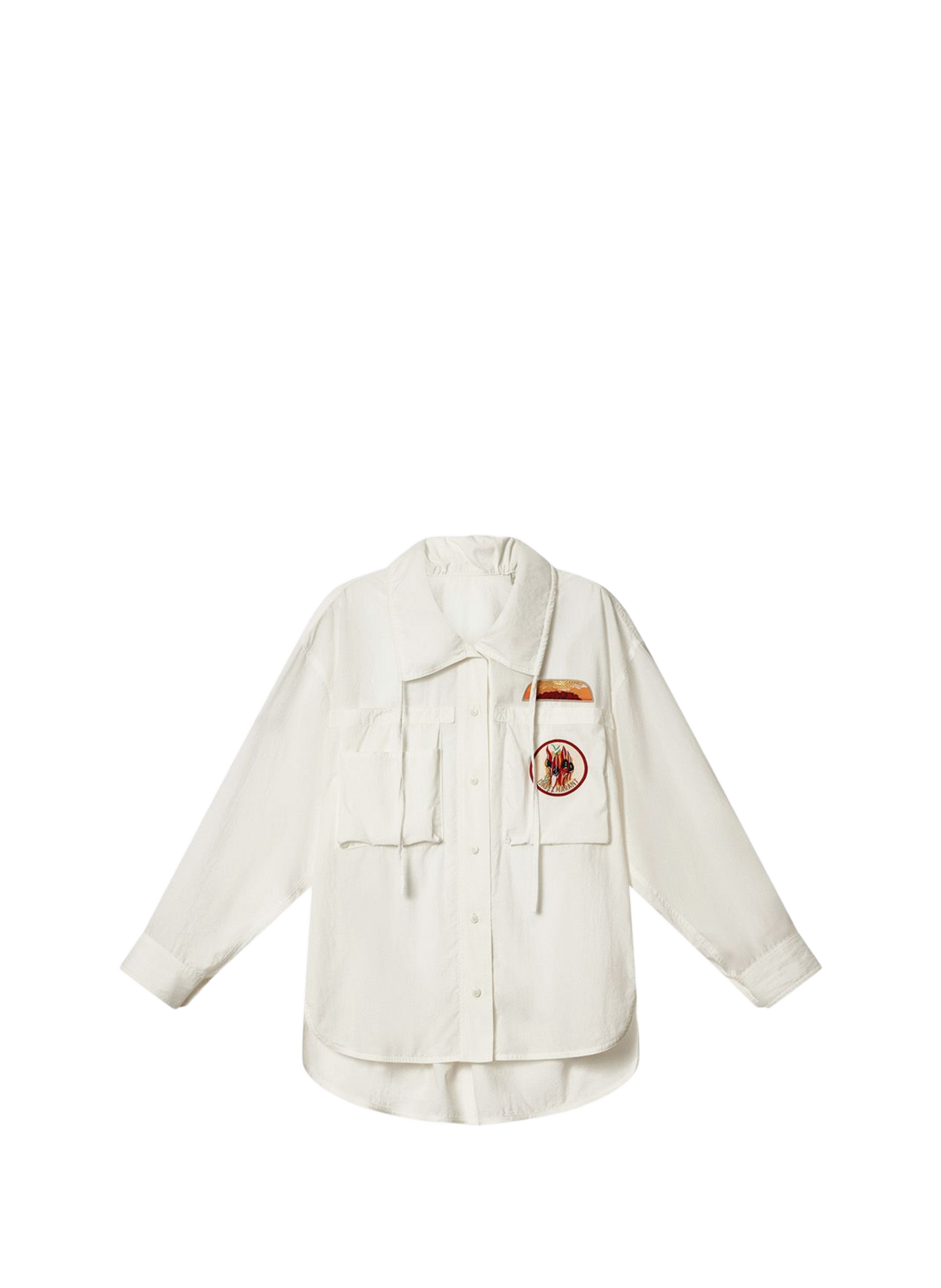 Chemise tunique fluide Chelly  ISABEL MARANT Blanc