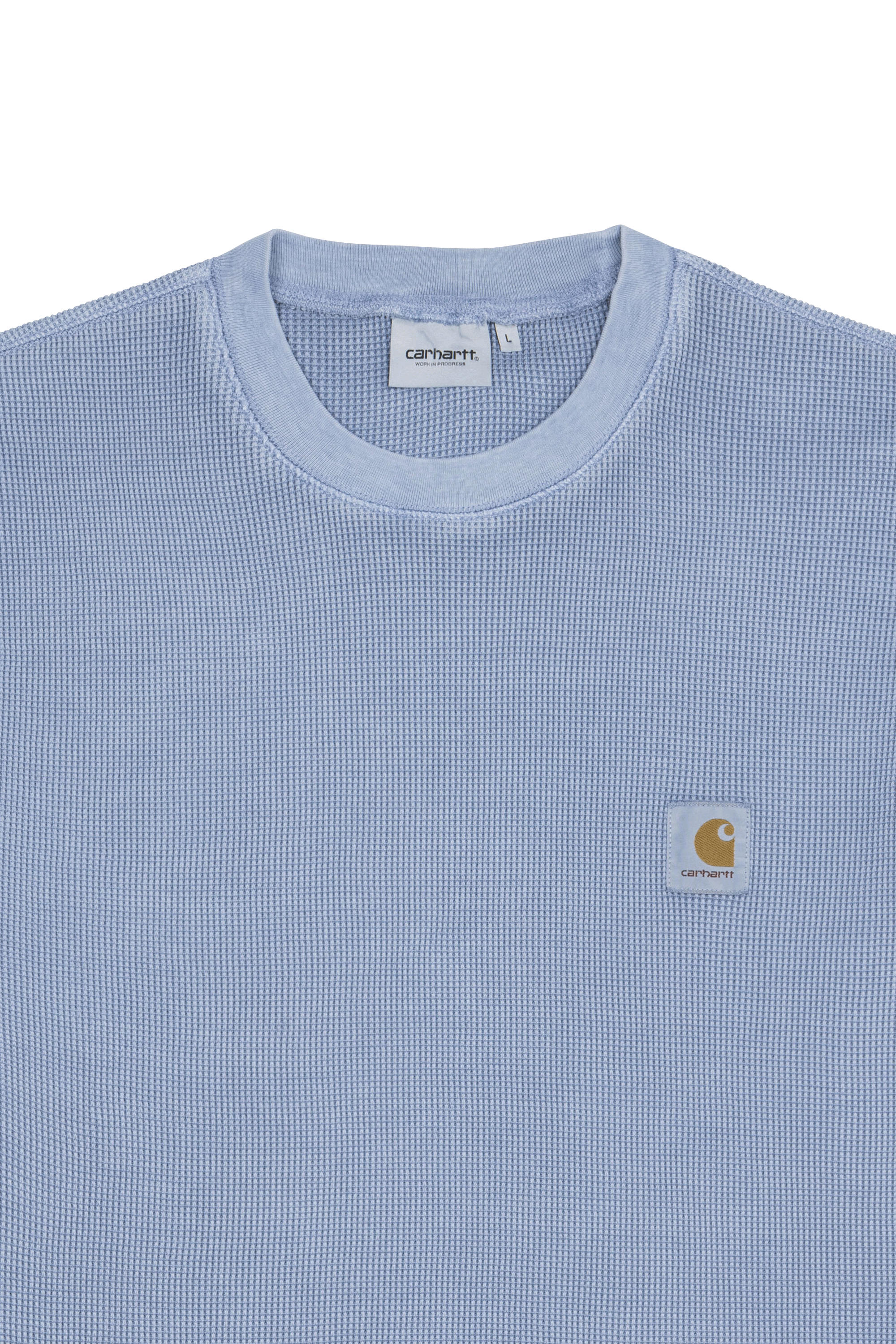 T-shirt s/s nelson waffle t-shirt CARHARTT WIP Bleu