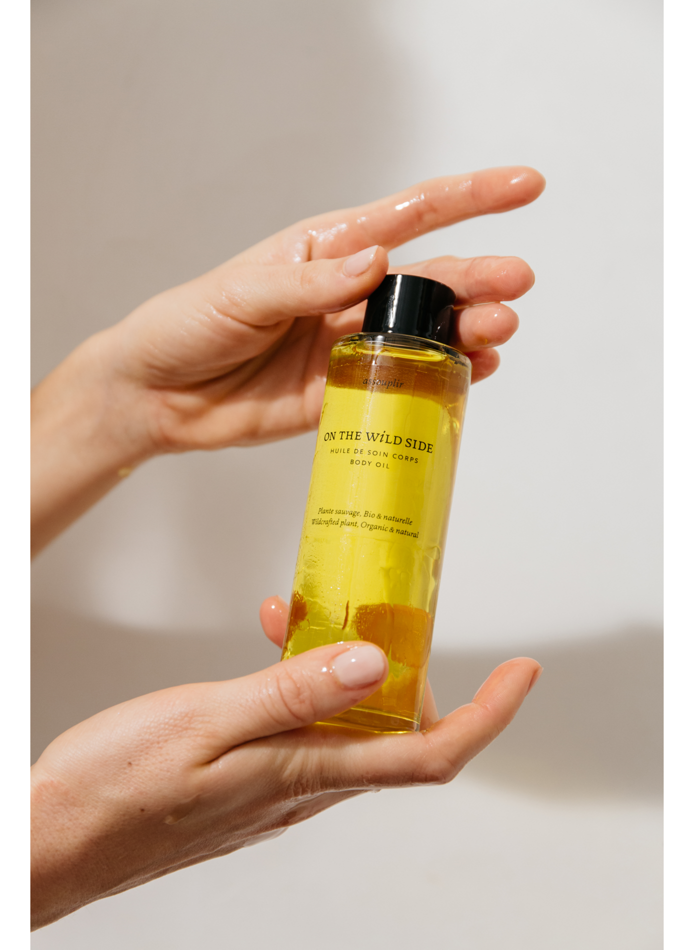Body care oil ON THE WILD SIDE No color