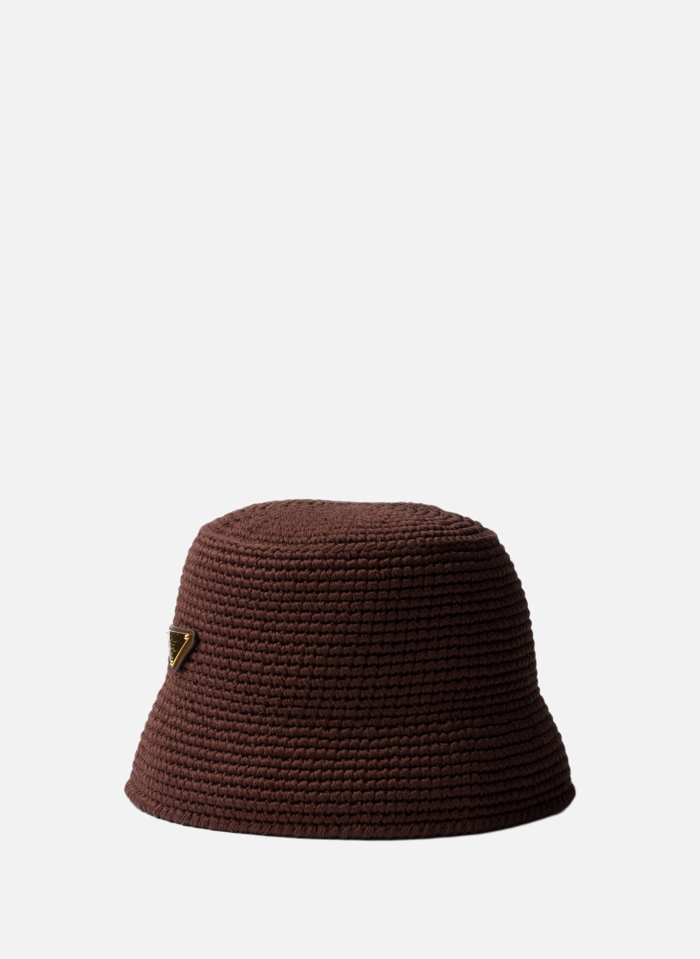 Bob en crochet PRADA Marron
