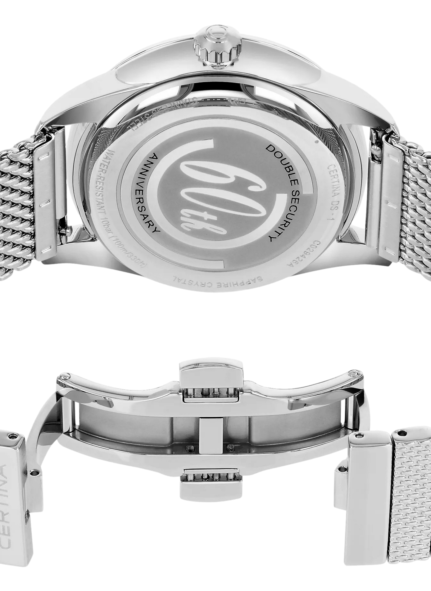 Montre automatique DS-1 en acier inoxydable CERTINA Vert
