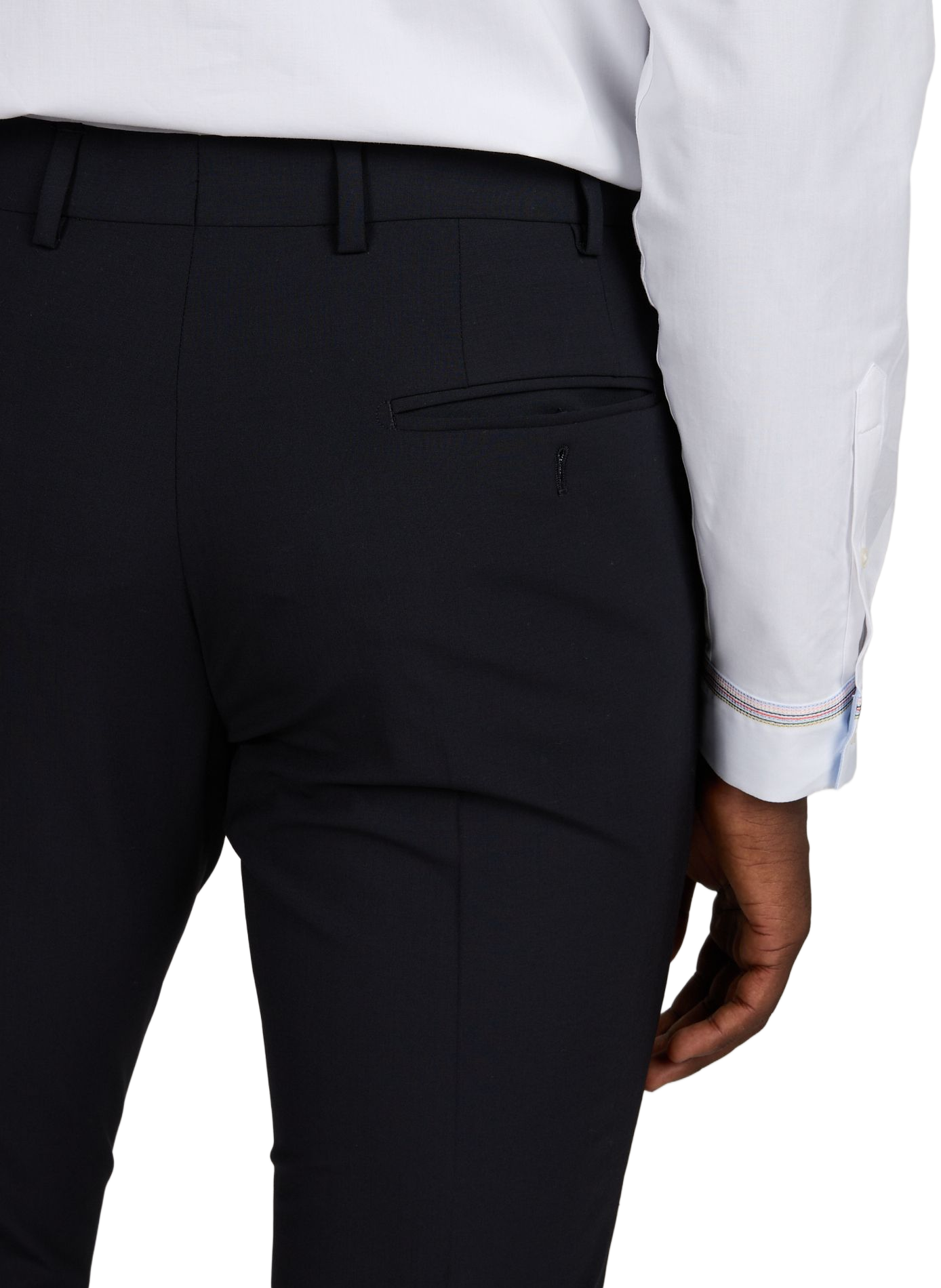 Two-piece suit in blended virgin wool EMPORIO ARMANI Blue