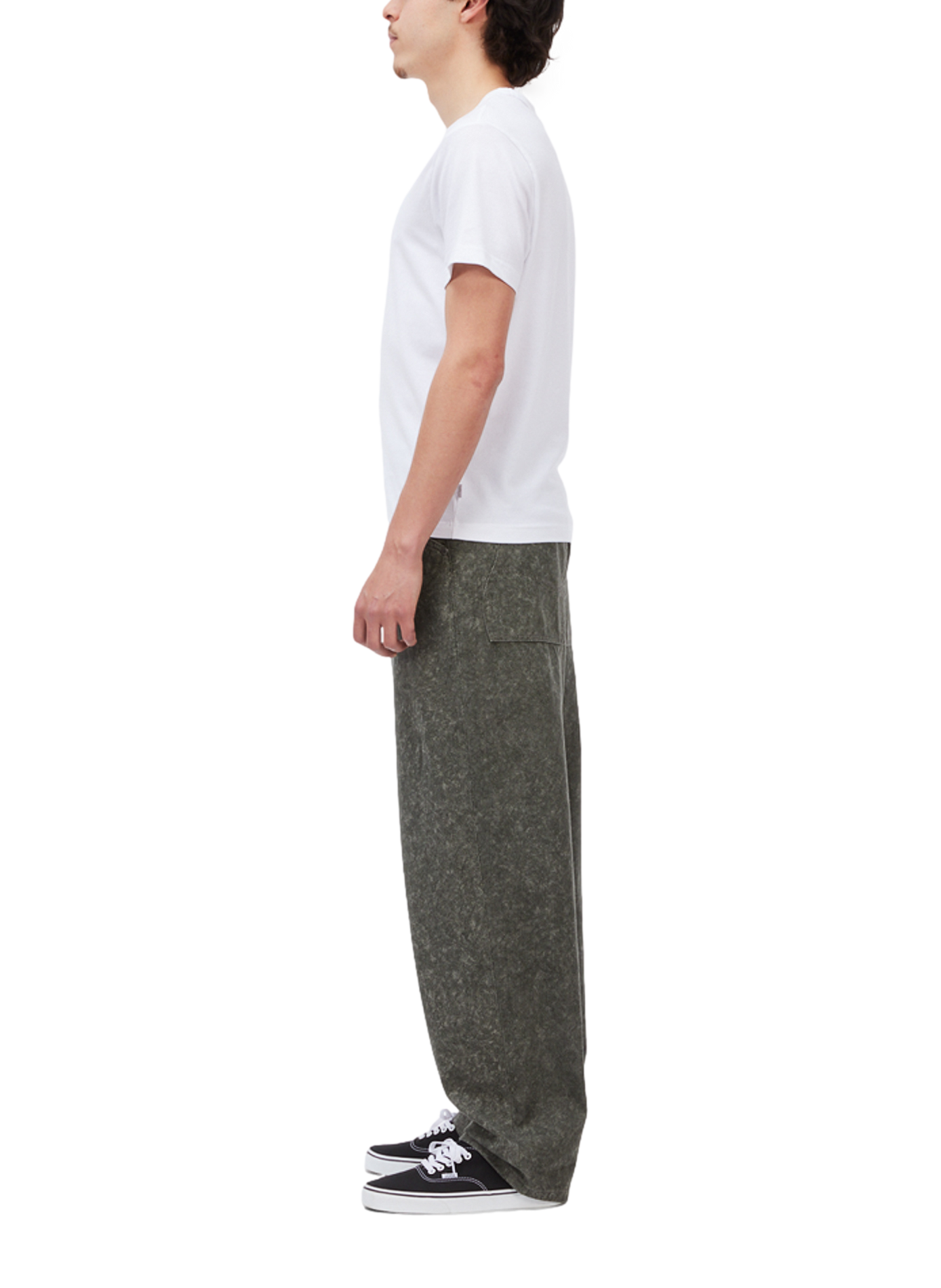 Wide-leg cotton jeans DIME Grey