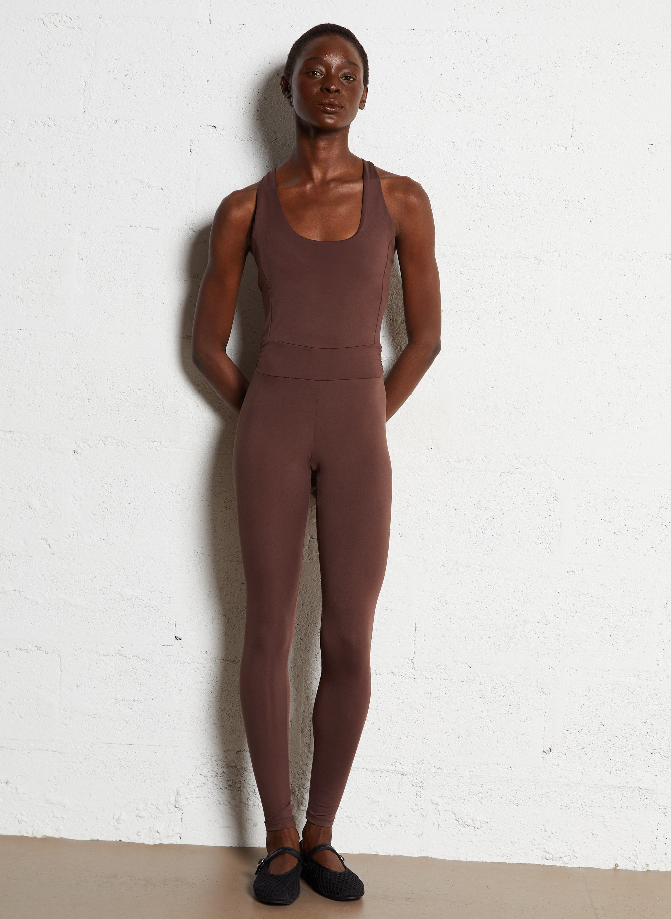 Aansluitende jumpsuit Ginna BA&SH Bruin