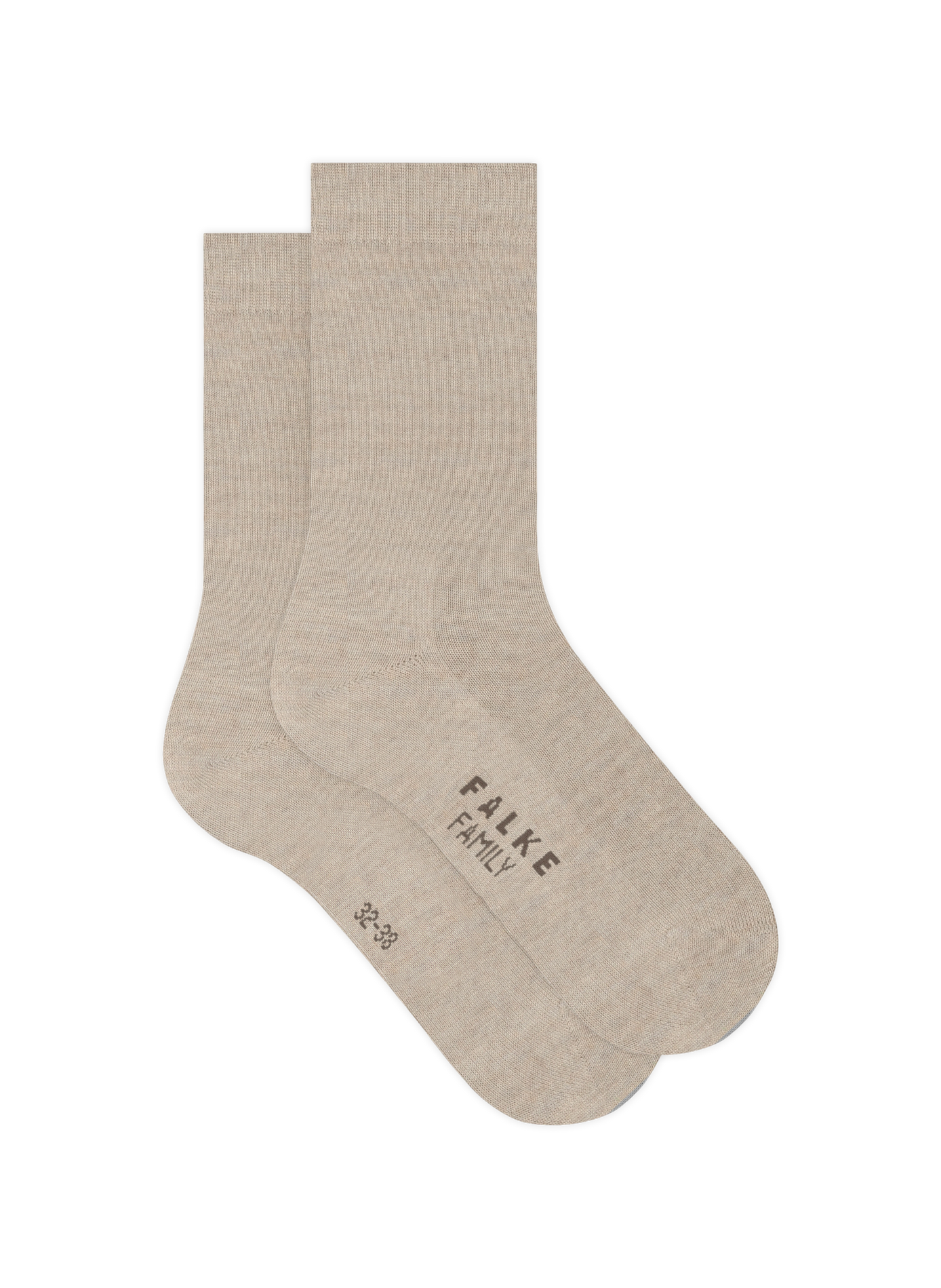 Cotton-blend mid-calf socks FALKE Beige