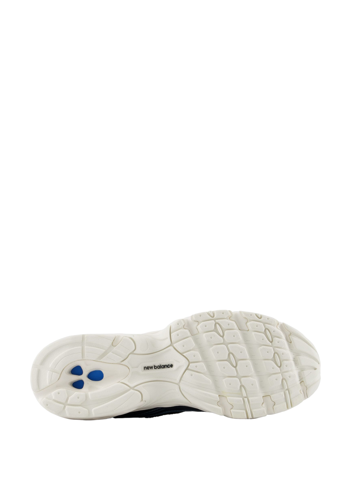 Low-top sneakers 740 in mixed leather NEW BALANCE Blue