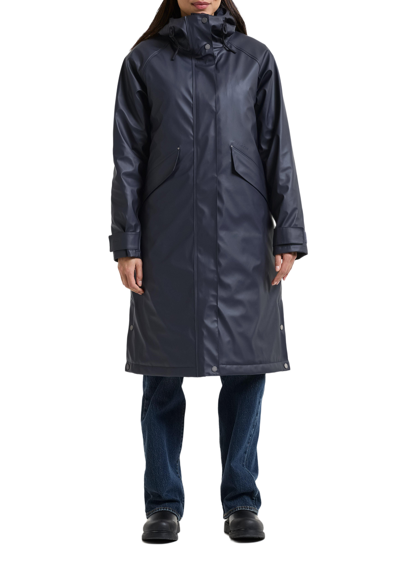 Leonie Hooded Galon® Parka DIDRIKSONS Blue