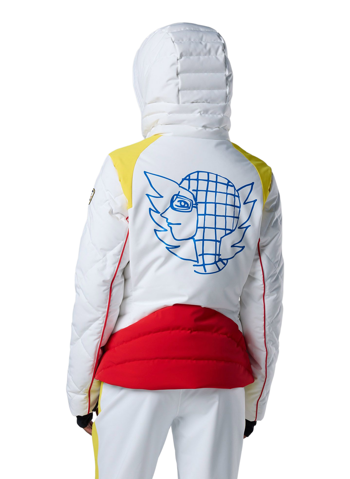 JCC Valdiz Ski-Jacke mit Kapuze ROSSIGNOL Weiss