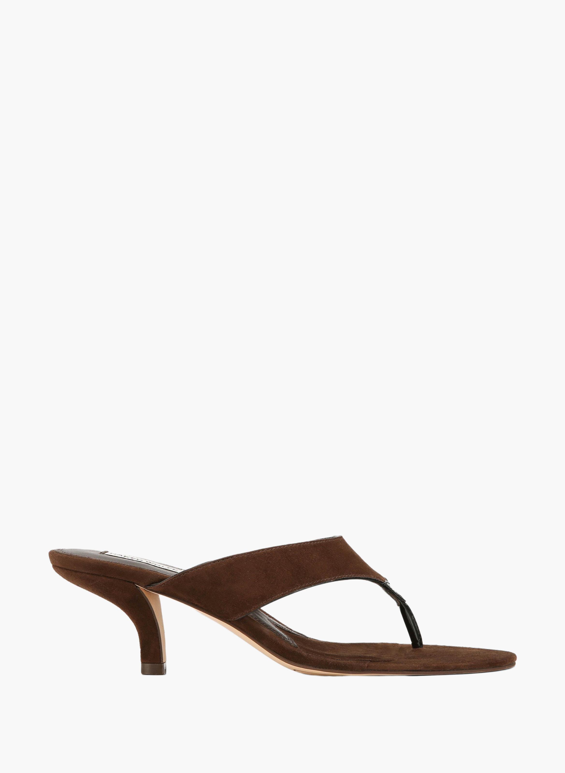 Marley Wildleder-High-Heels NAKED WOLFE Braun