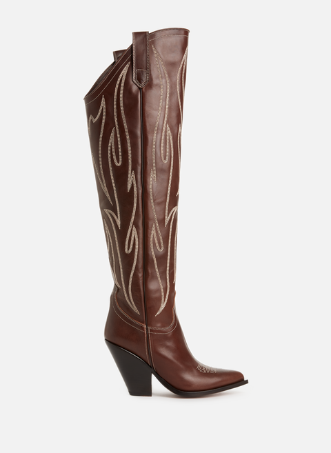 Hermosillo leather boots BrownSONORA BOOTS 
