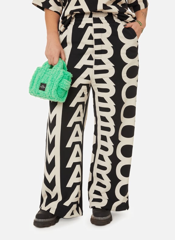 Monogram cotton trousers Multicolour by MARC JACOBS MARC JACOBS Monogram cotton trousers Multicolour
