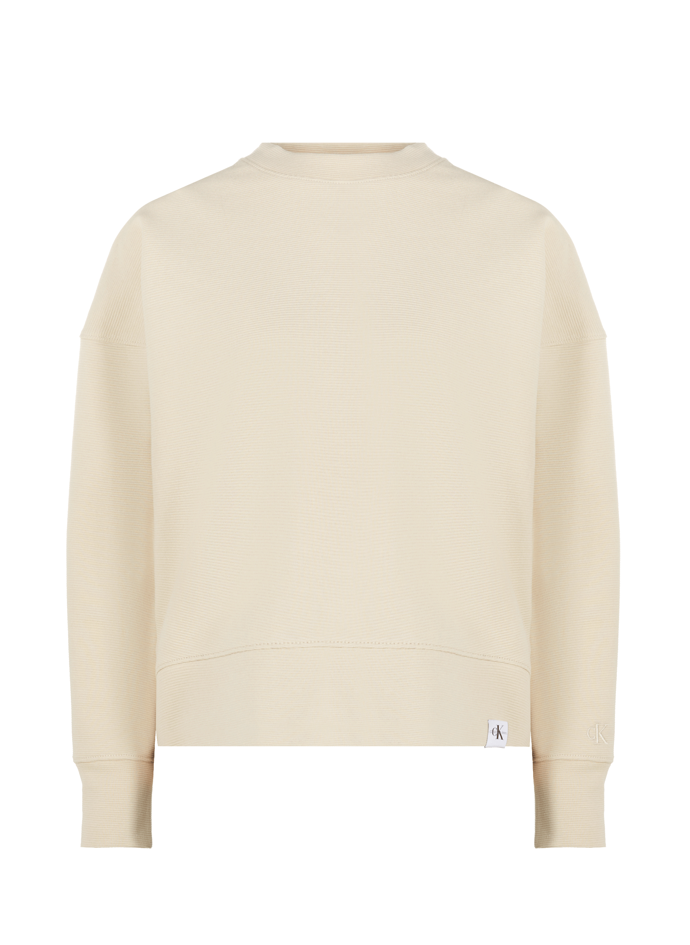 Maglione in cotone biologico CALVIN KLEIN Beige