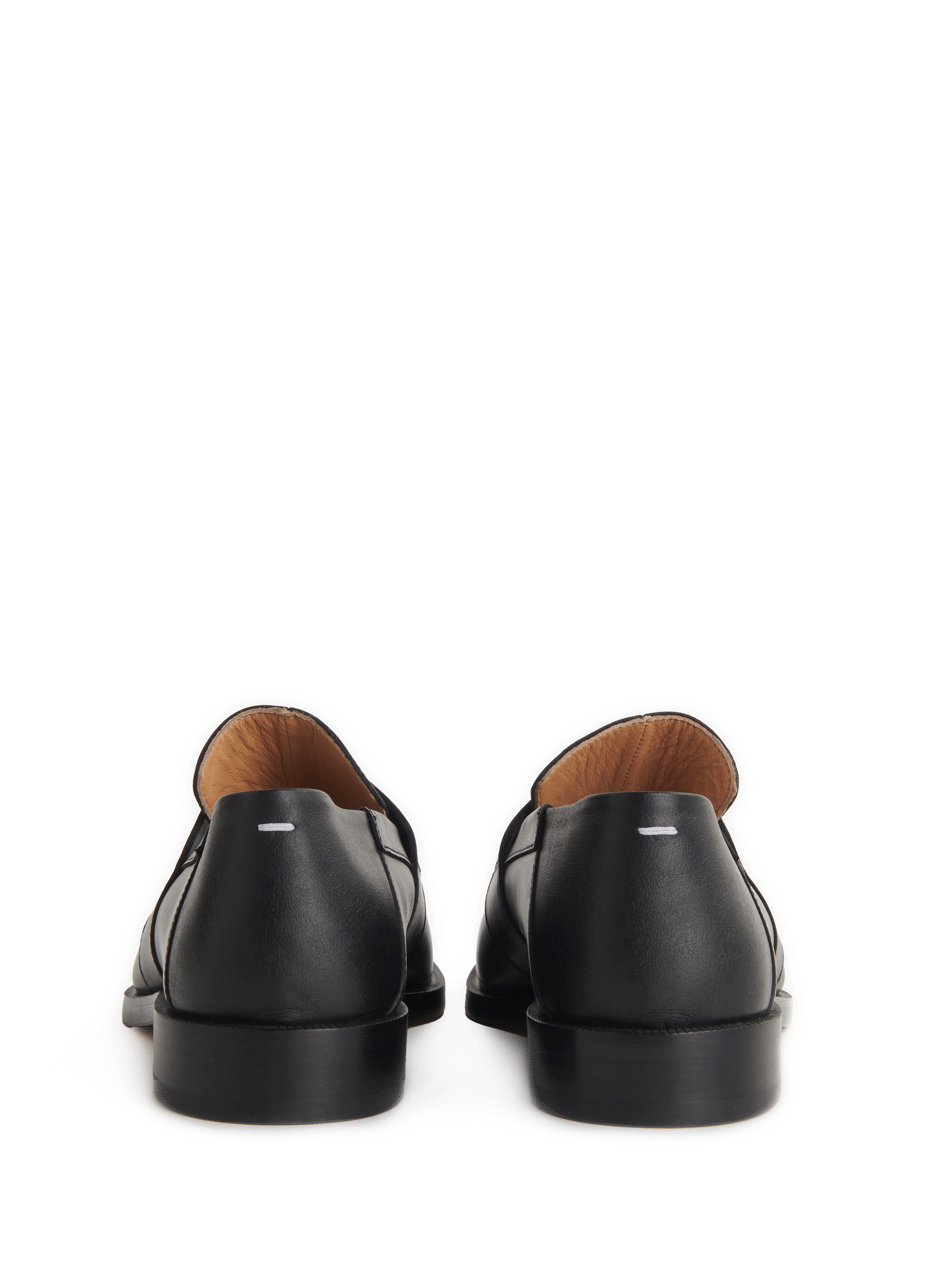 Tabi leather loafers MAISON MARGIELA Black