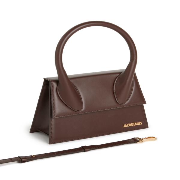 Jacquemus Le Grand Chiquito Leather Bag In Brown