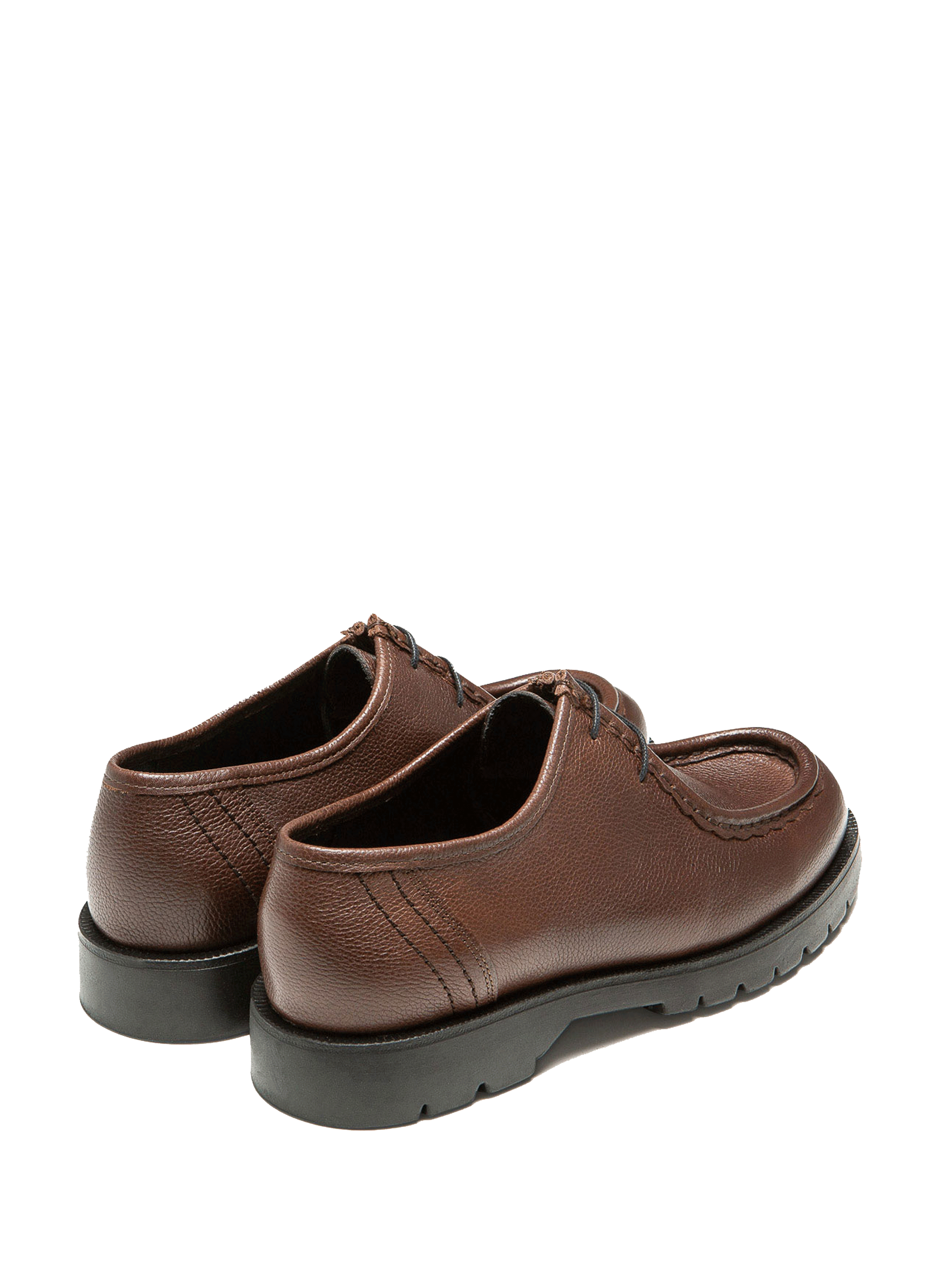 Padror leather derby shoes KLEMAN Brown