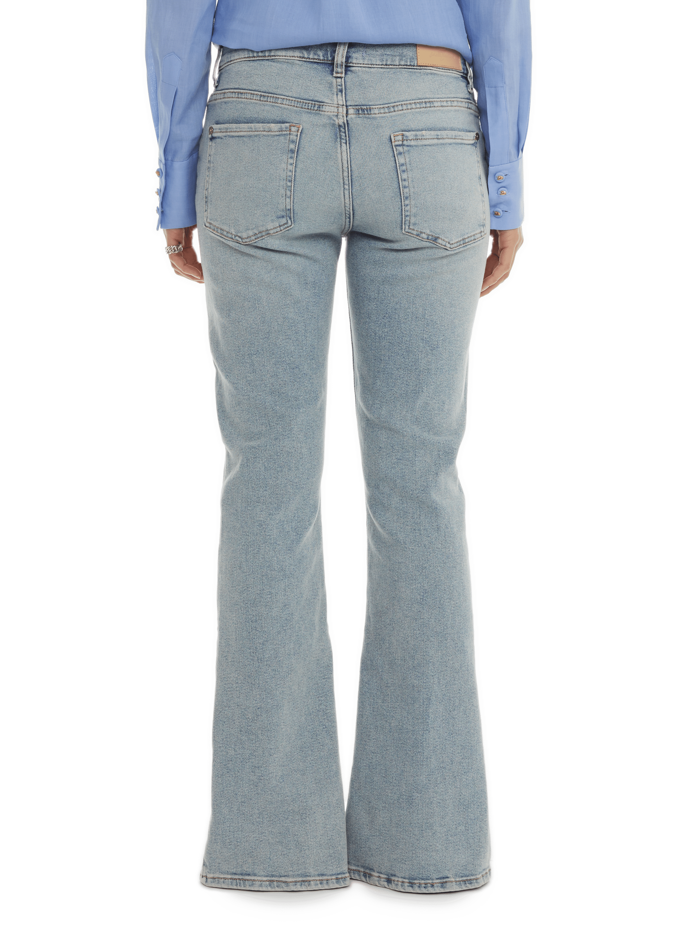 Jean bootcut 7 FOR ALL MANKIND Bleu