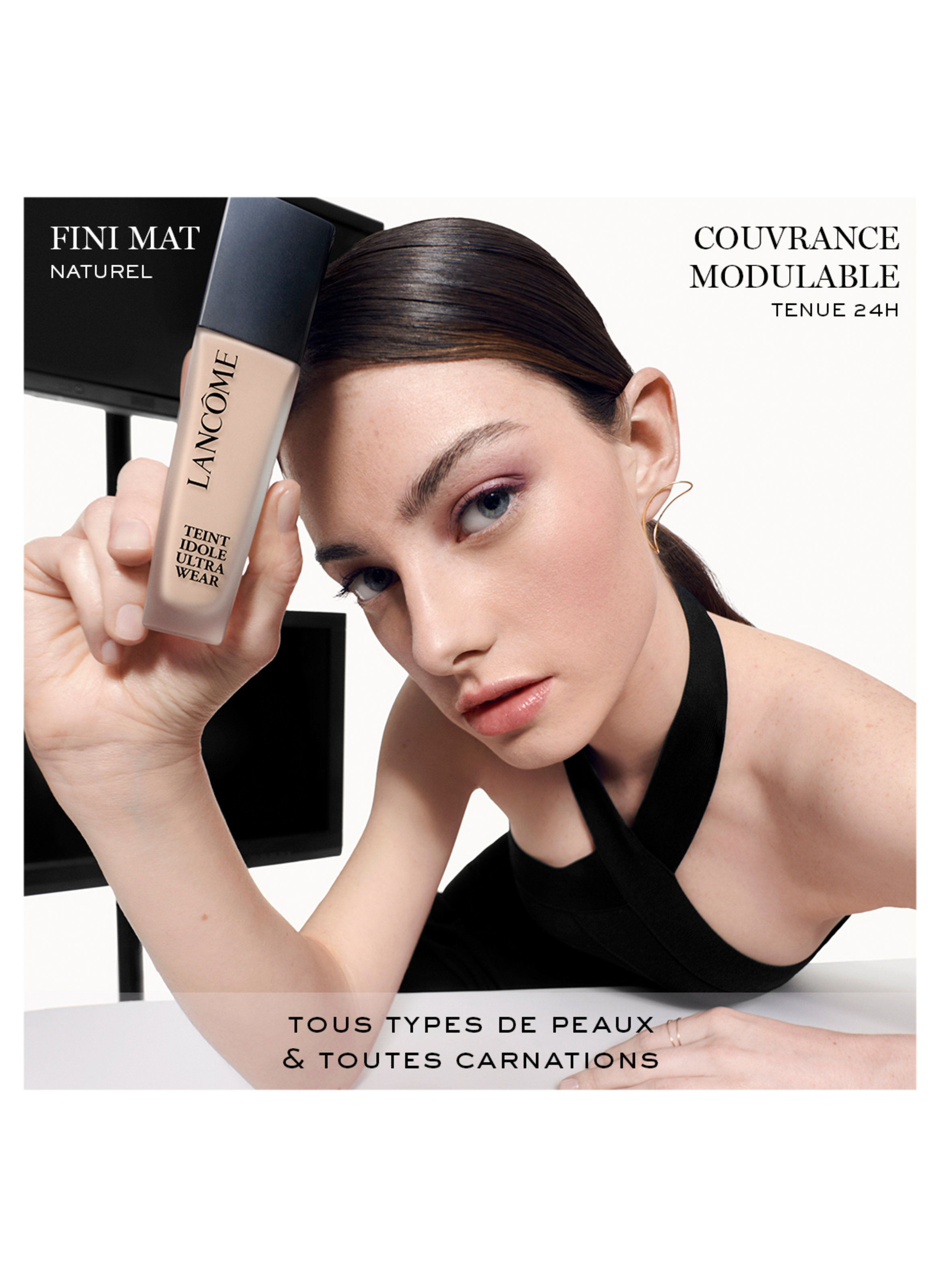 Teint Idole Fond de Teint Tenue 24h Fini Mat Naturel SPF35 - Enrichi En Soin LANCÔME 450w warm