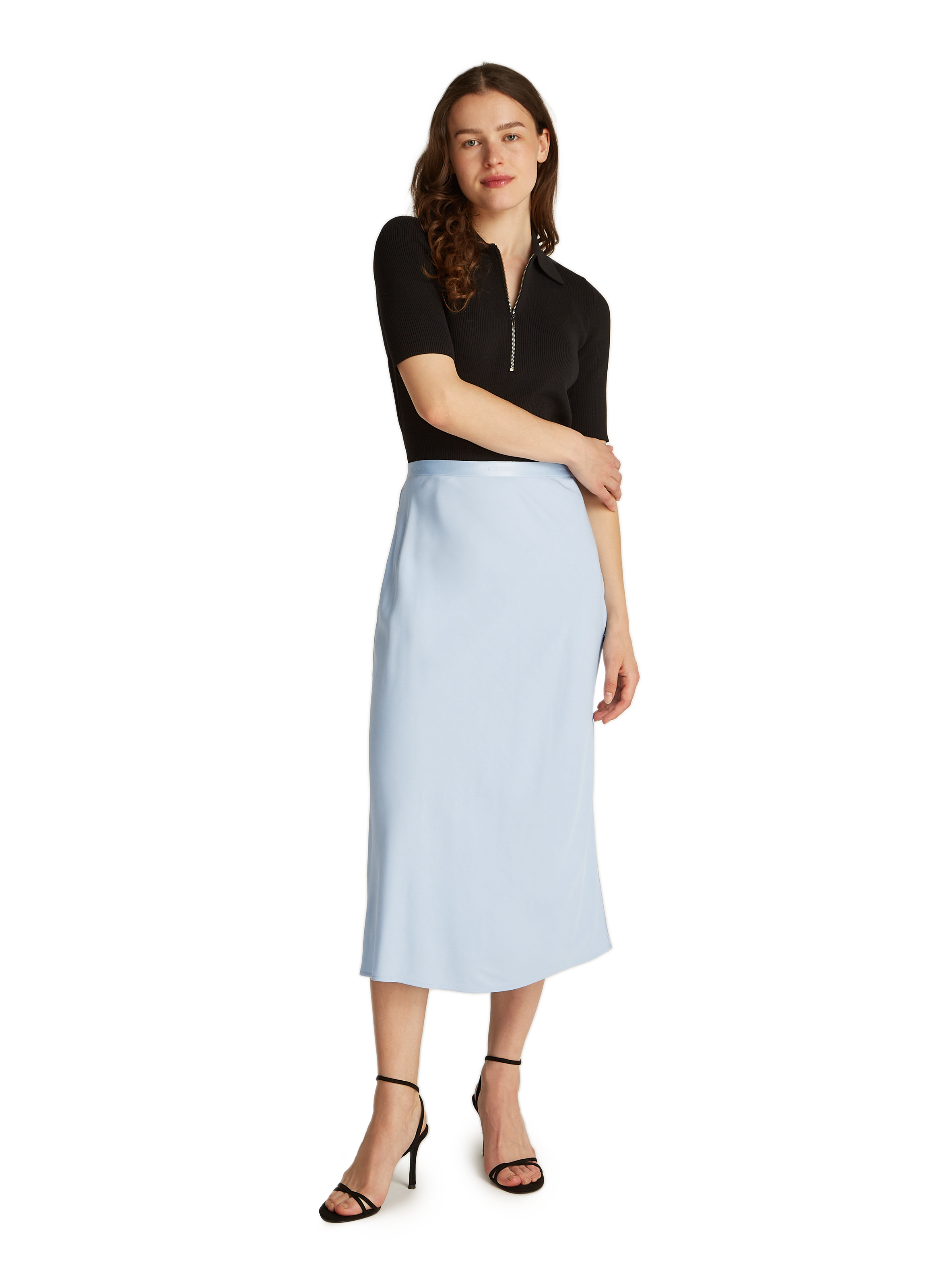 Jupe longue  CALVIN KLEIN Bleu