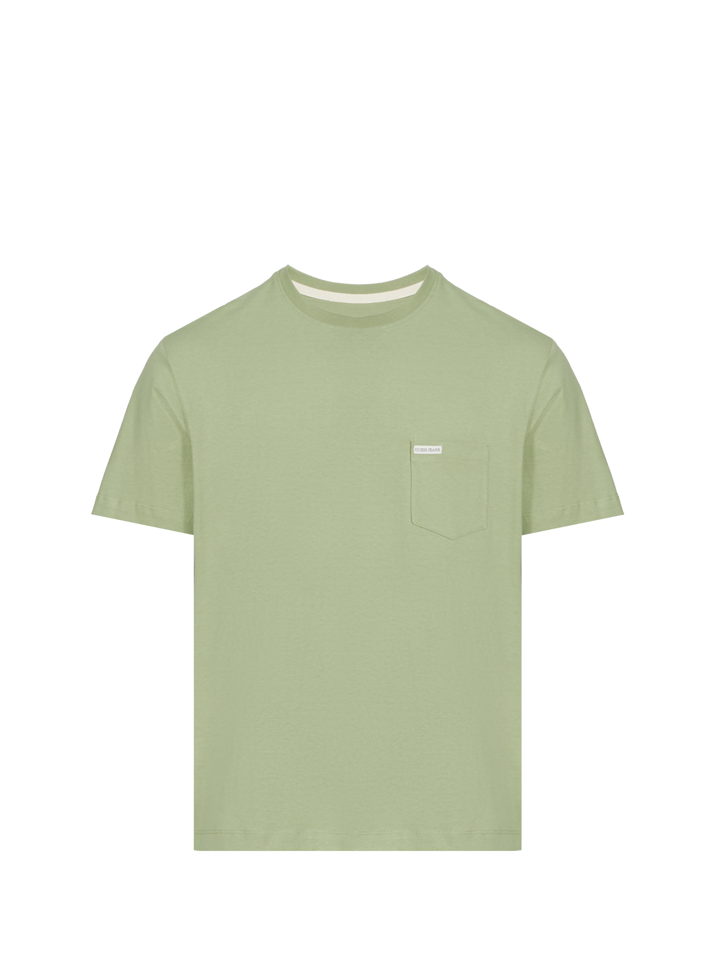 Cotton T-shirt GUESS Green