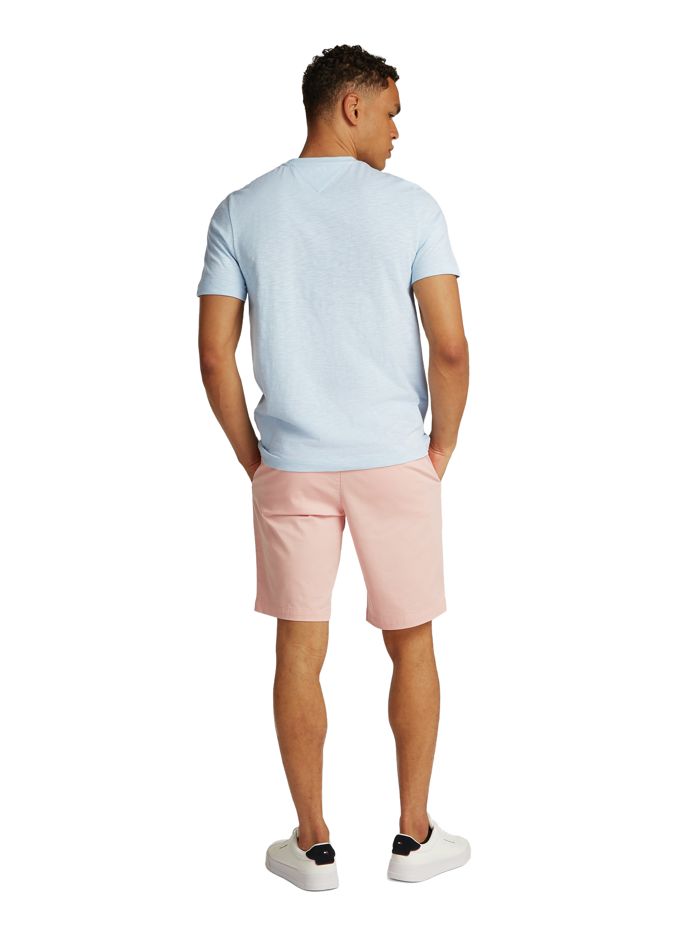 T-shirt en coton TOMMY HILFIGER Bleu