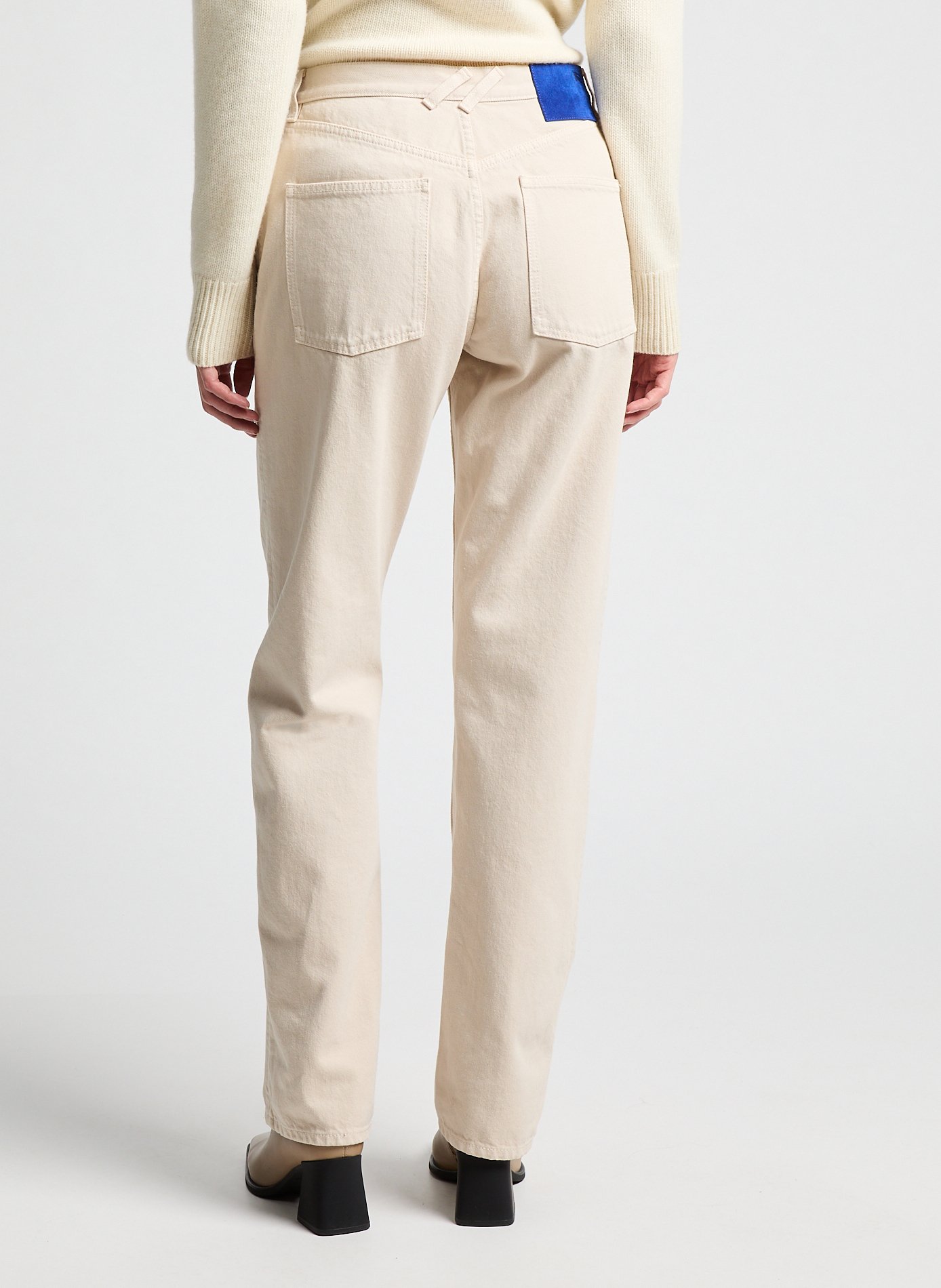 Night blue trousers - The Air Uniform BURBERRY Beige