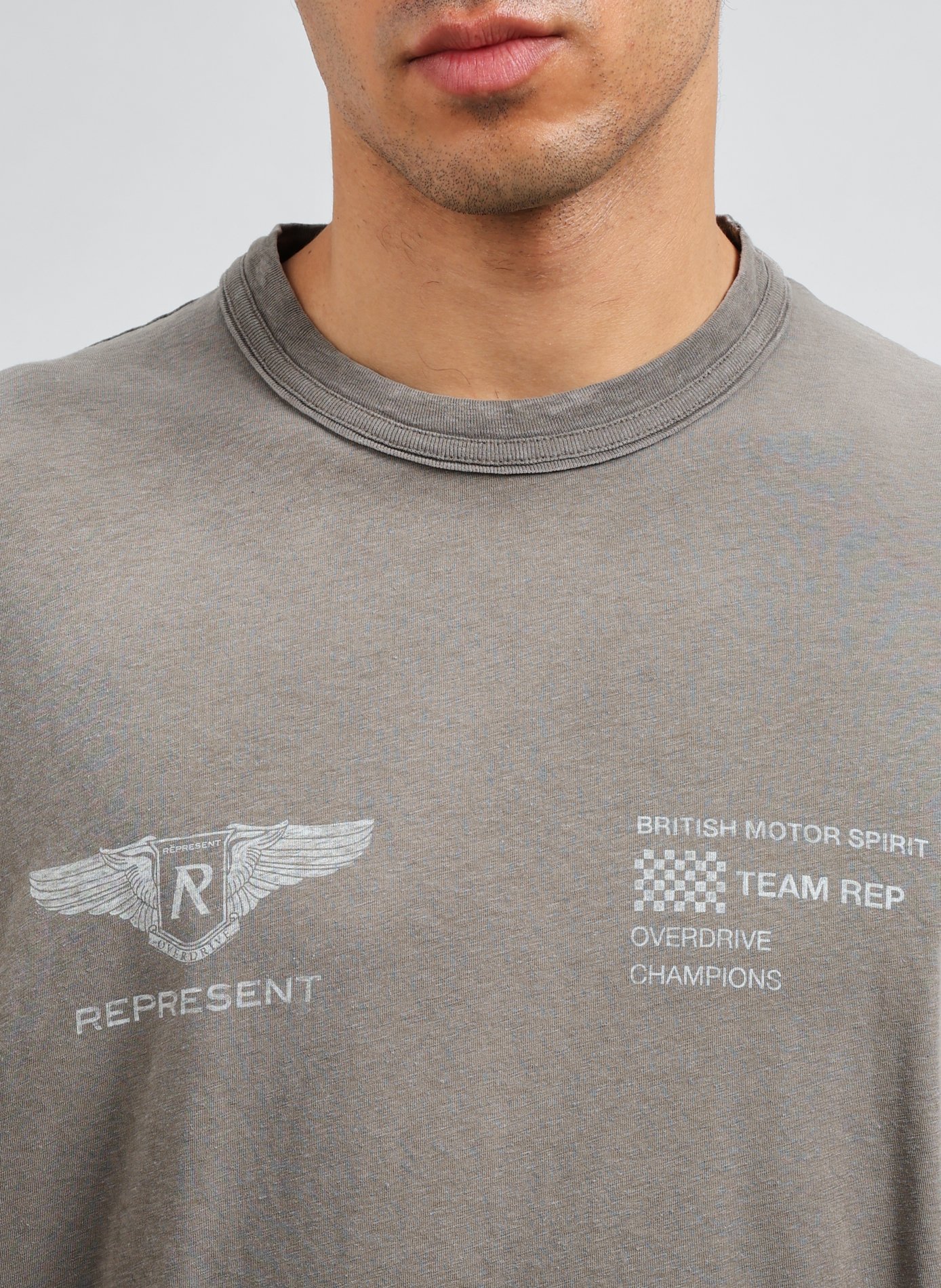 Printed T-shirt REPRESENT Brown