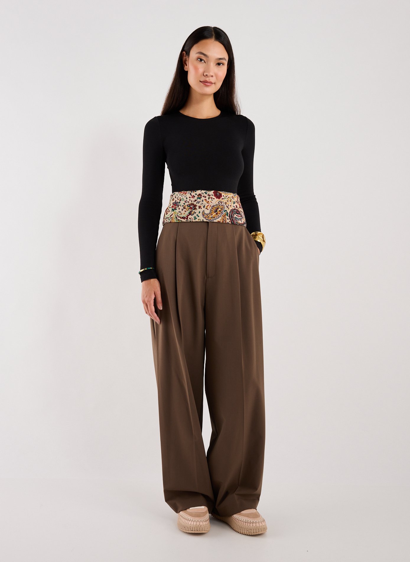 iFoulard imprimé multi paisley AU PRINTEMPS PARIS Multicolore