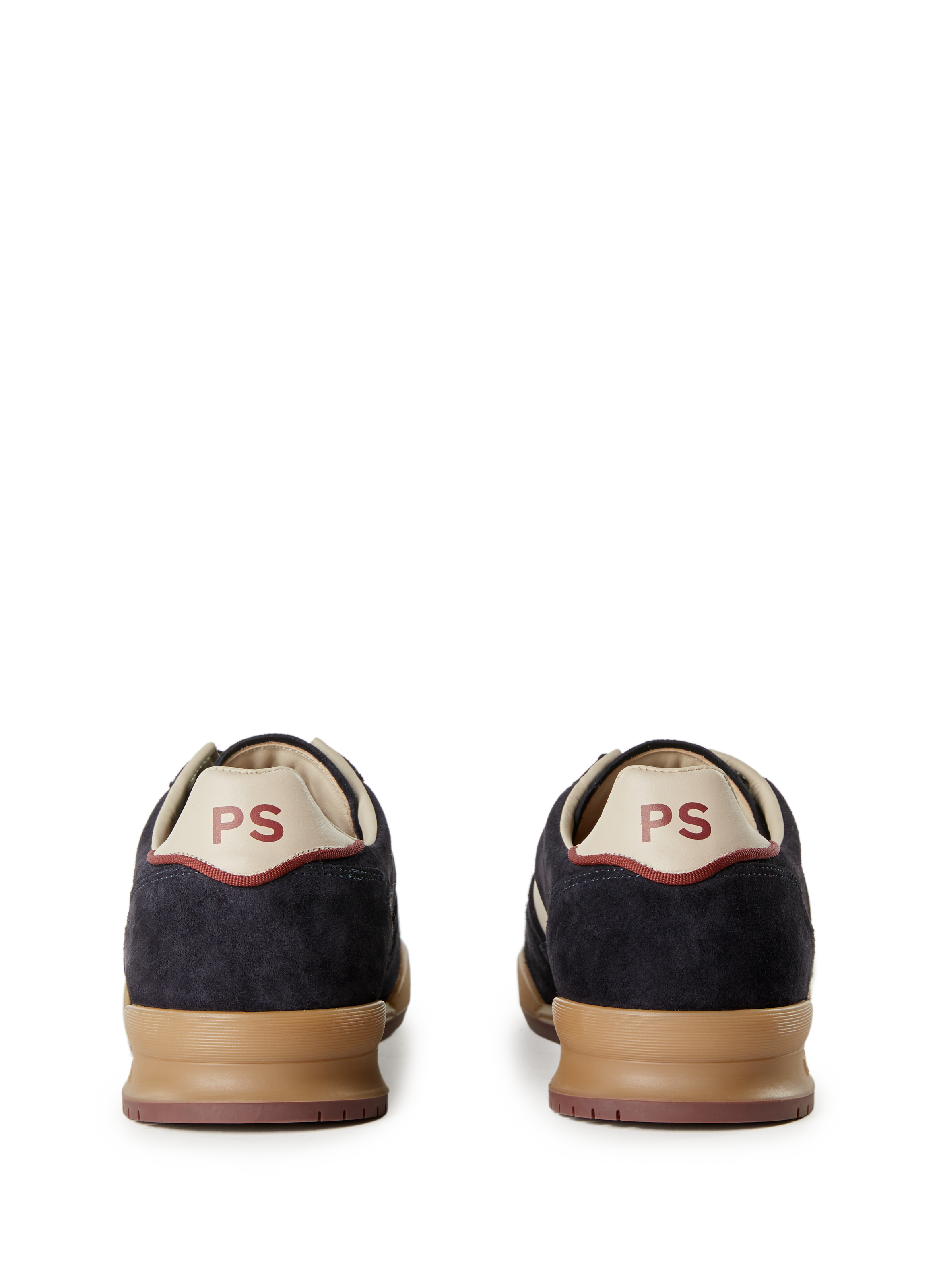 Bi-material leather sneakers PAUL SMITH Blue