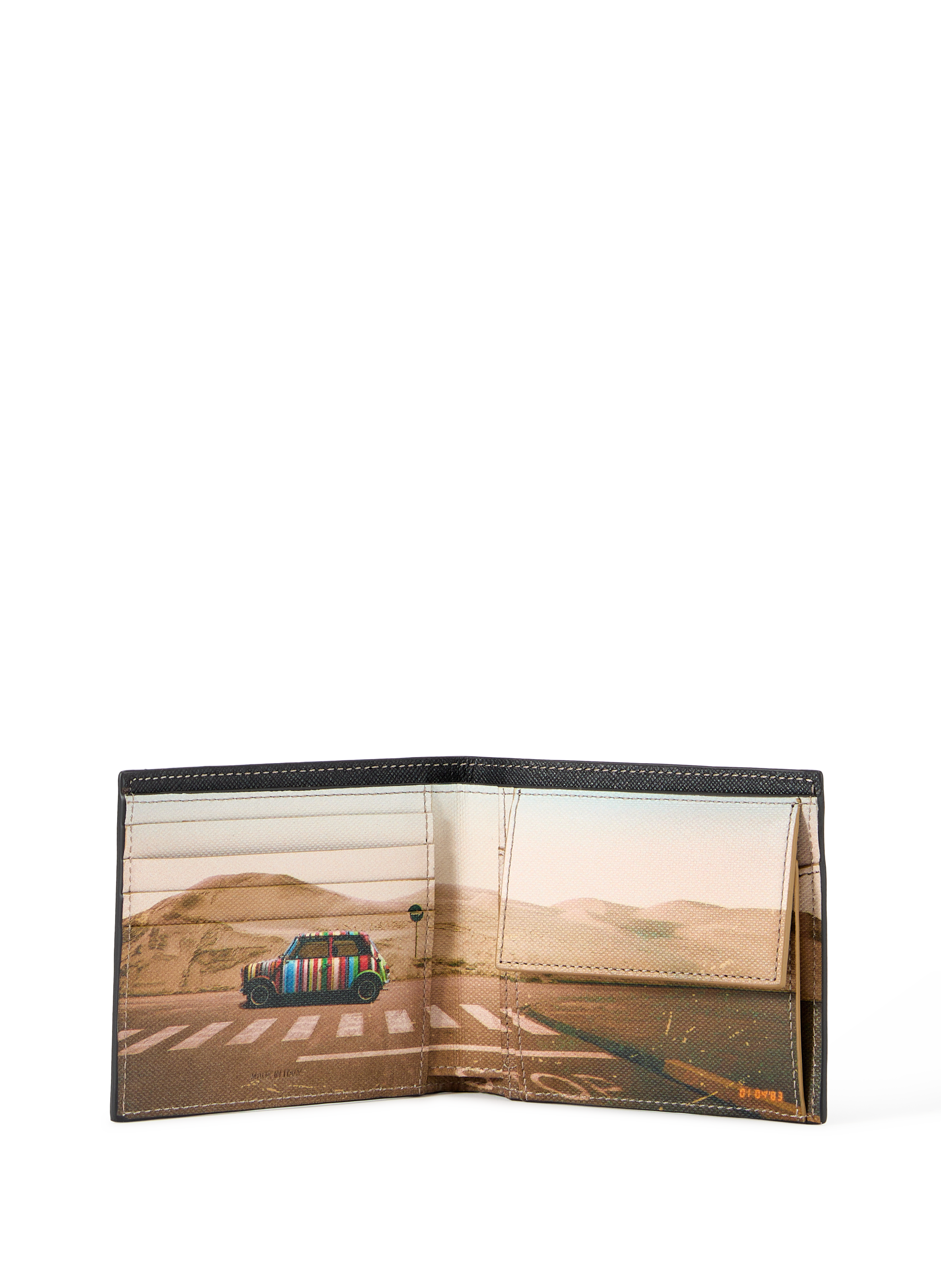 Grained leather coin purse PAUL SMITH Black