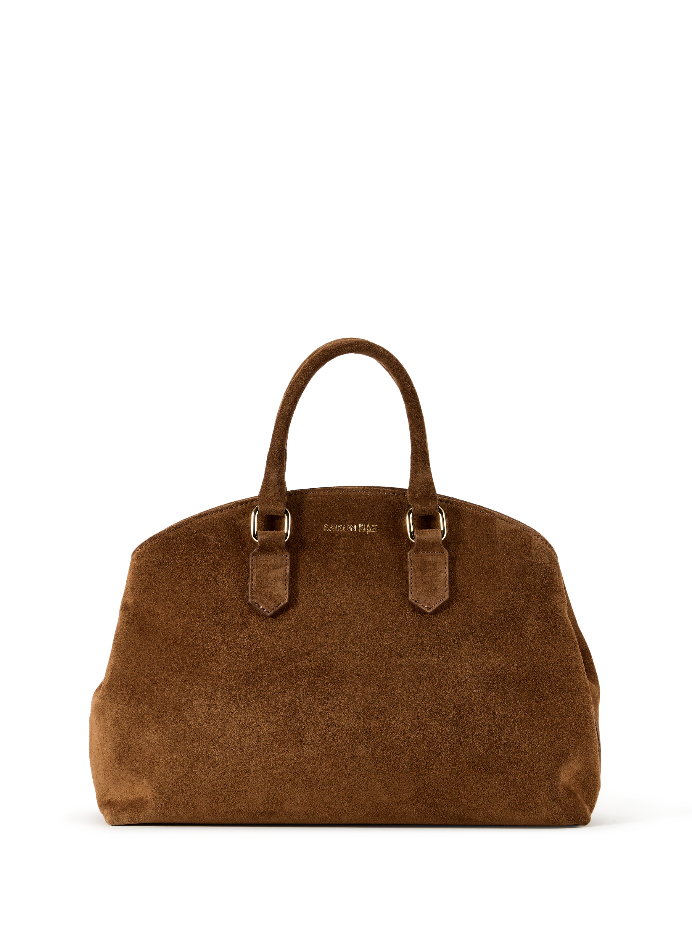 Sac à main Hadrien en cuir SAISON 1865 Marron