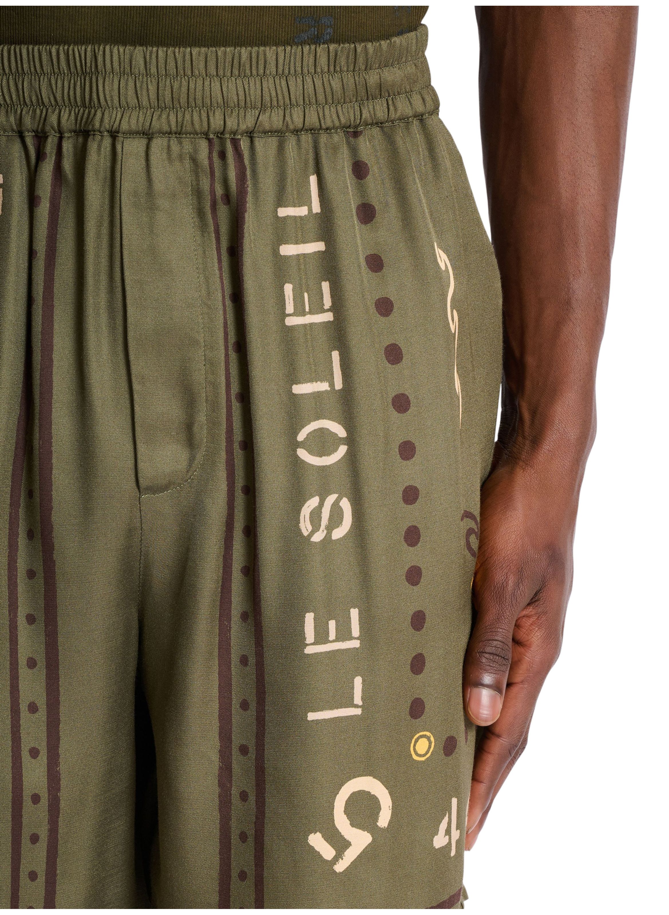 Bermuda imprimé balmain club BALMAIN Vert