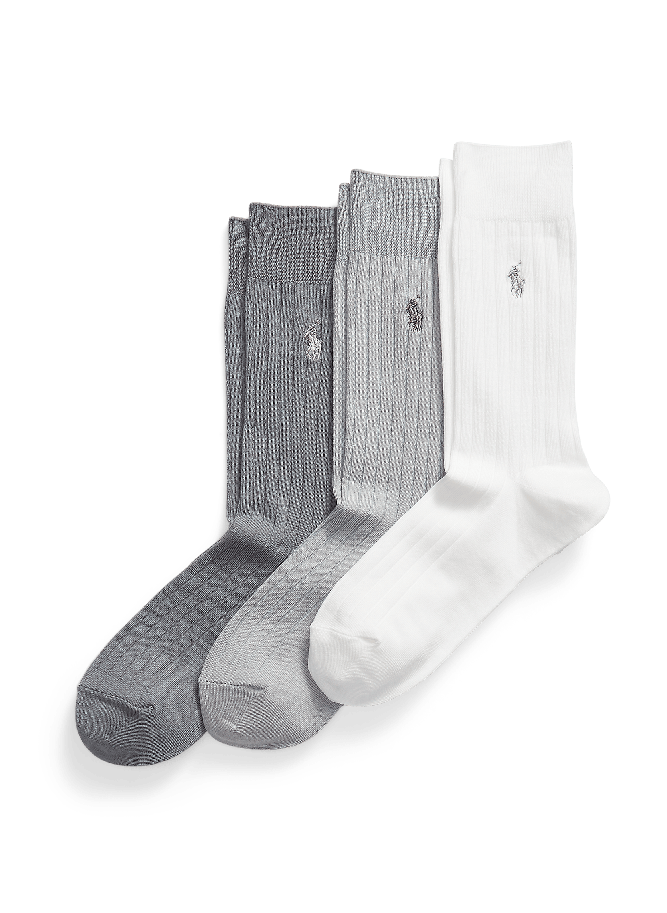 Set of three pairs of cotton socks POLO RALPH LAUREN Multicolour